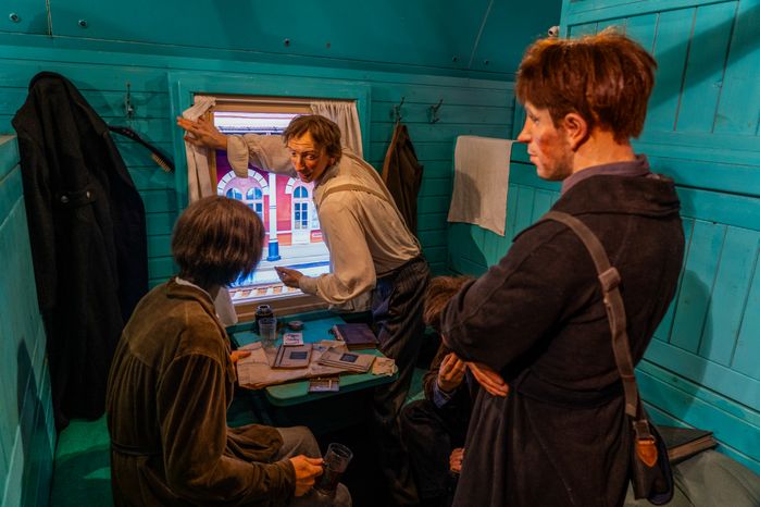 Иммерсивный музей "Поезд Победы" в парке "Патриот"