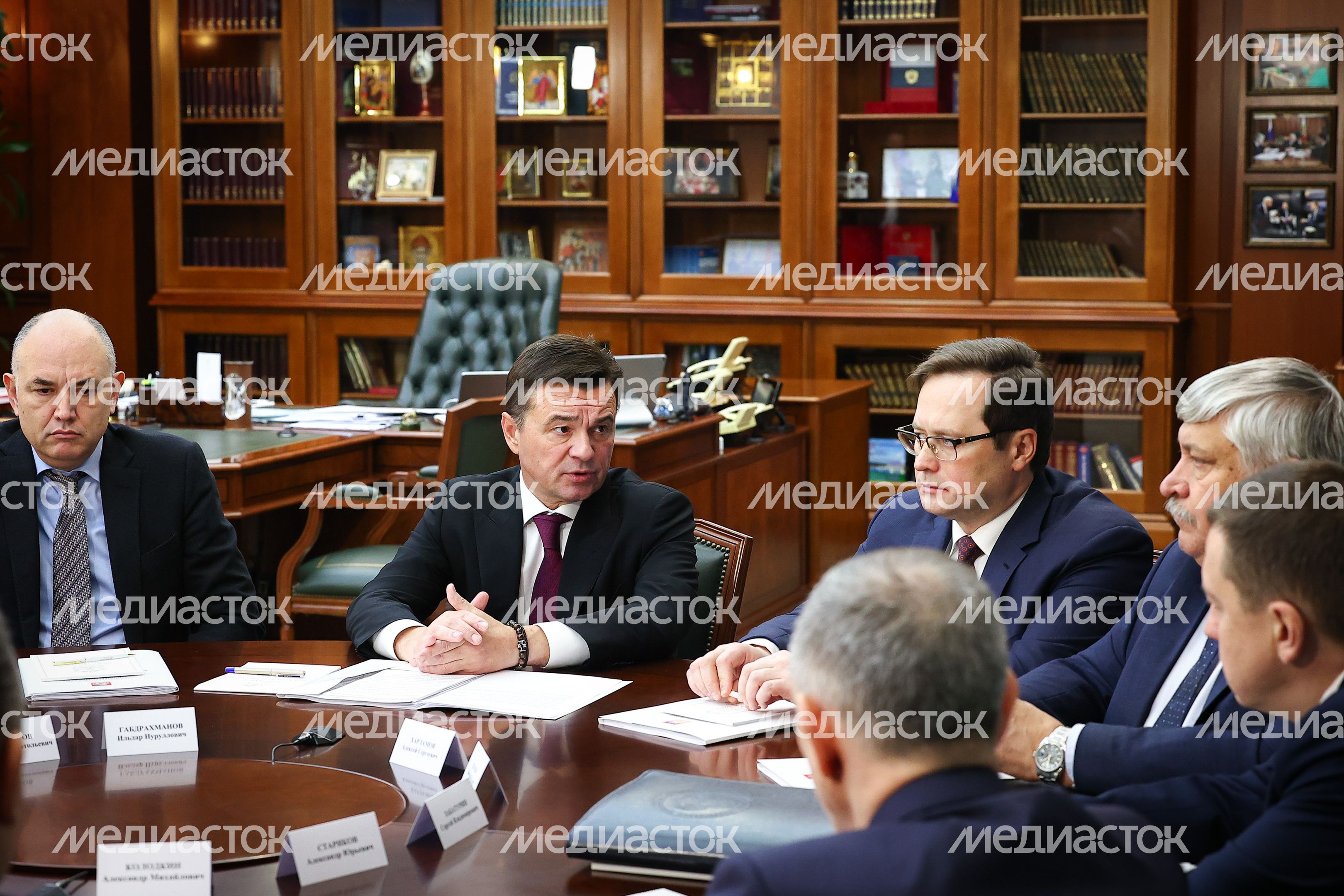 Ильдар Габдрахманов на совещании Губернатора Московской области с правоохранительным блоком