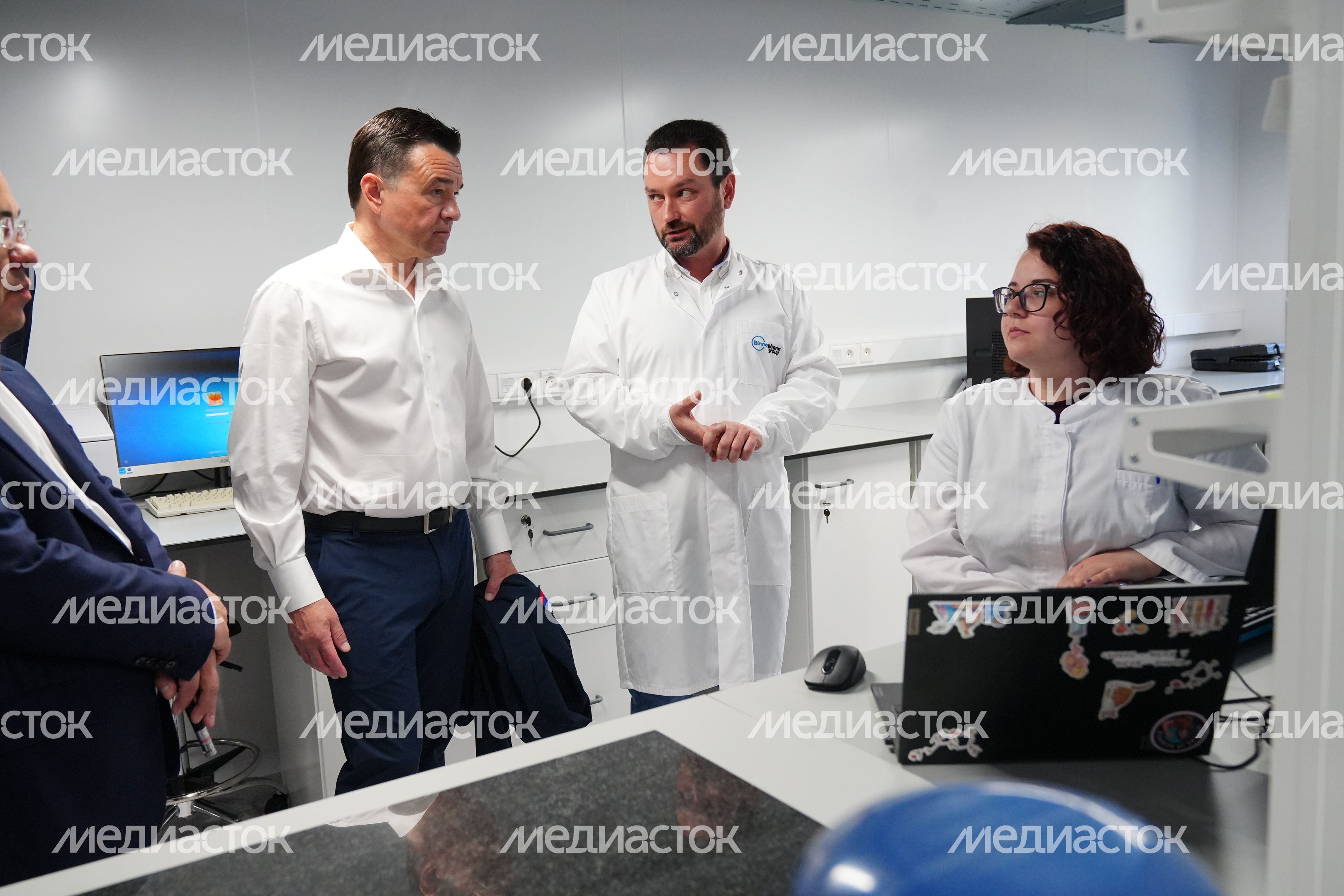 Губернатору представили проект развития R&D-Центра фармкомпании «Биннофарм Групп» в Красногорске