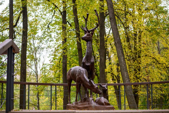 Раменский городской парк культуры и отдыха. Осень