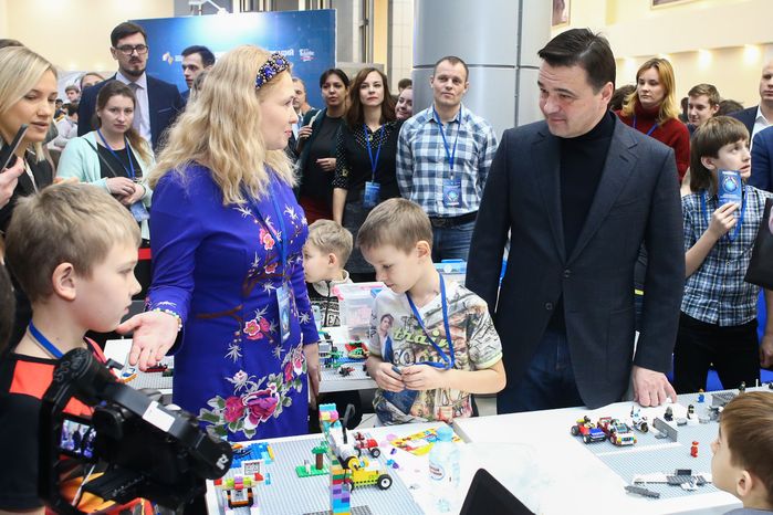 Открытие Кубка Губернатора Московской области по робототехнике «Рубикон».
