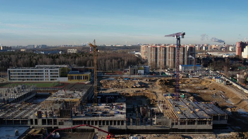 Строительство Балашихинской областной больницы