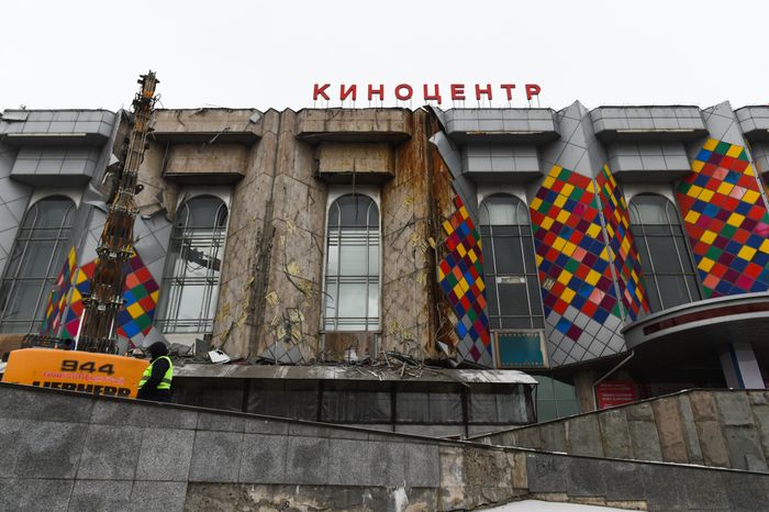 Снос кинотеатра «Соловей» в Москве