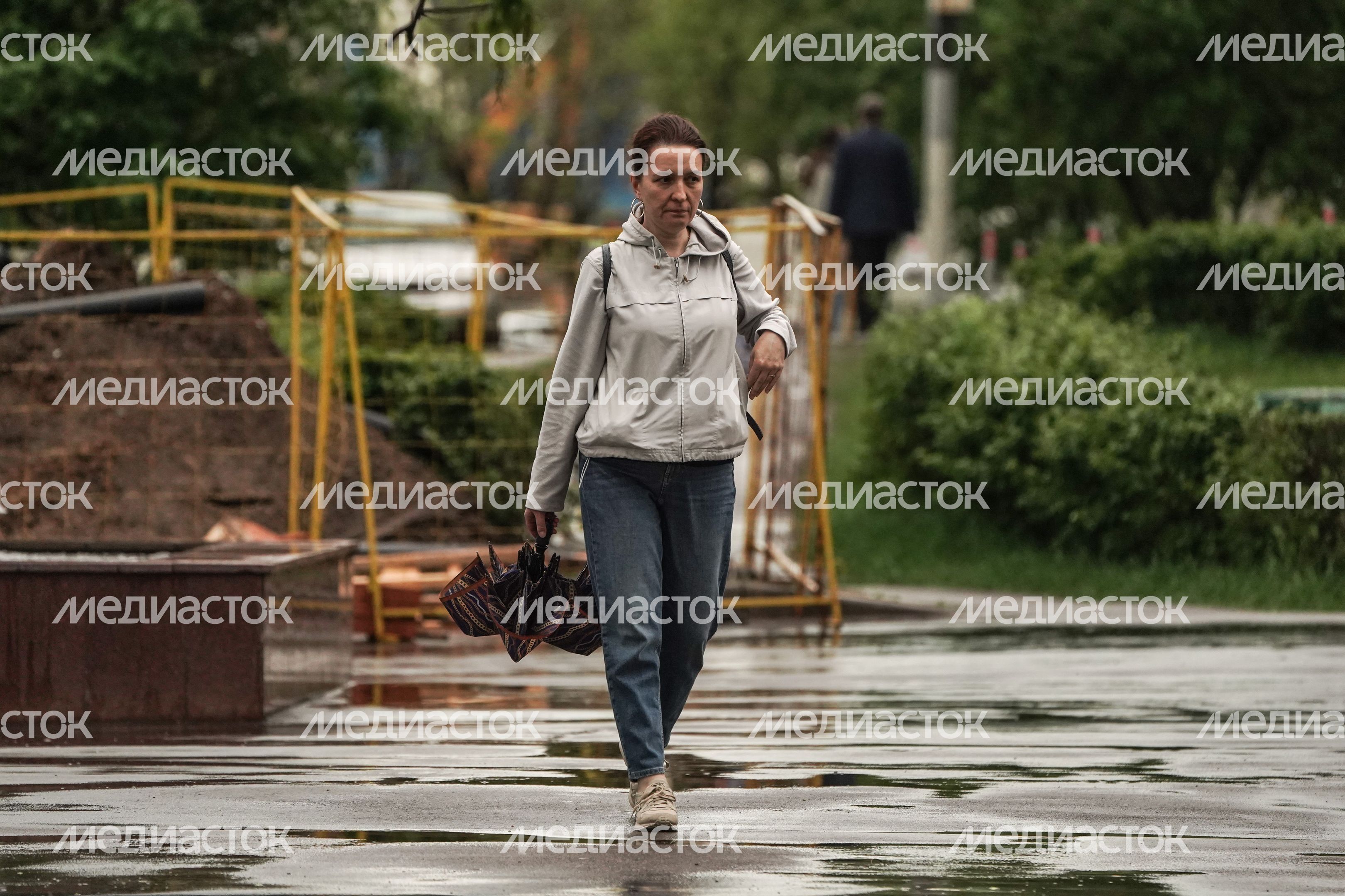 Дождливая погода в Москве