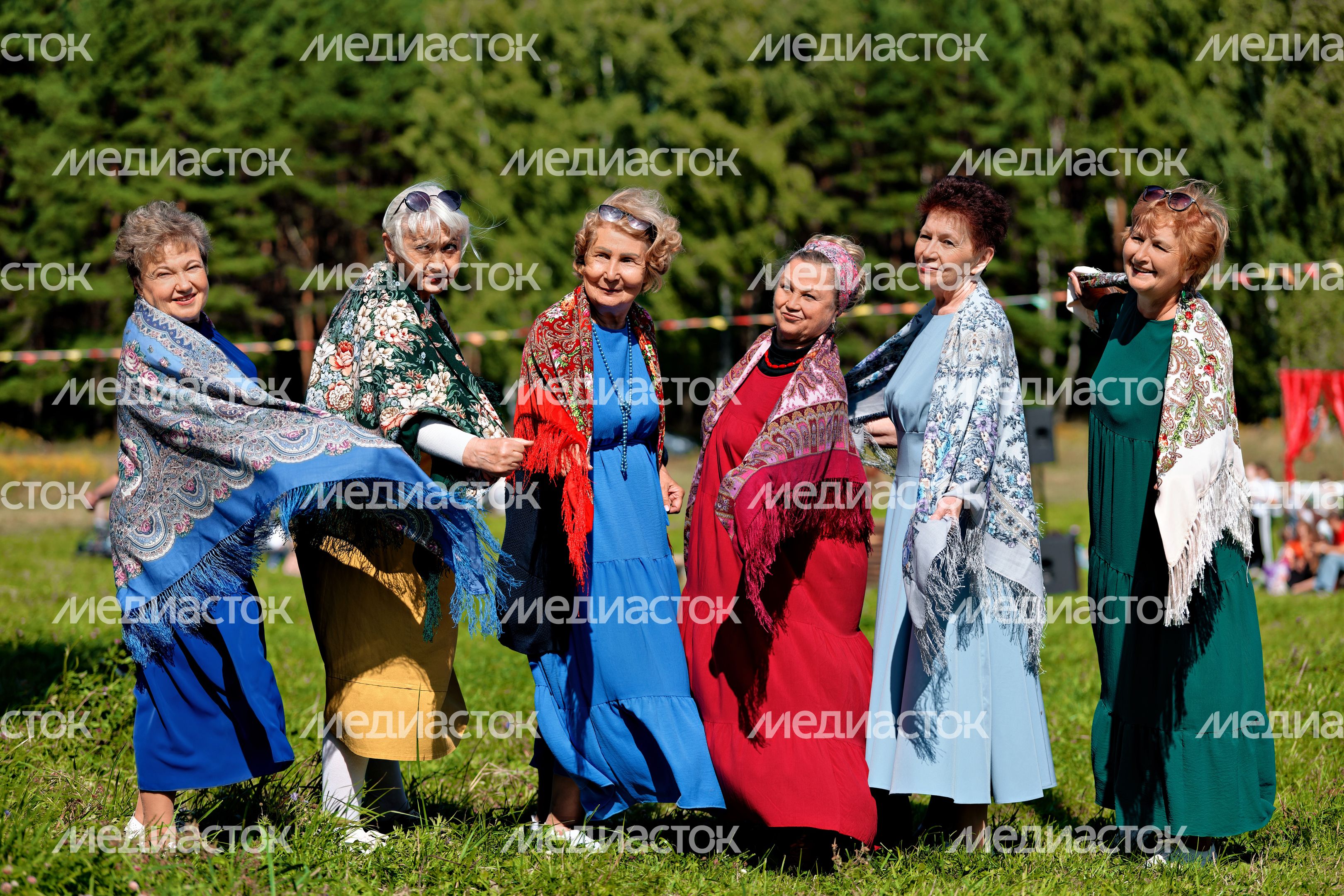 Этнический фестиваль «Там, где цветет папоротник» в лесопарке «Городской лес» Домодедово