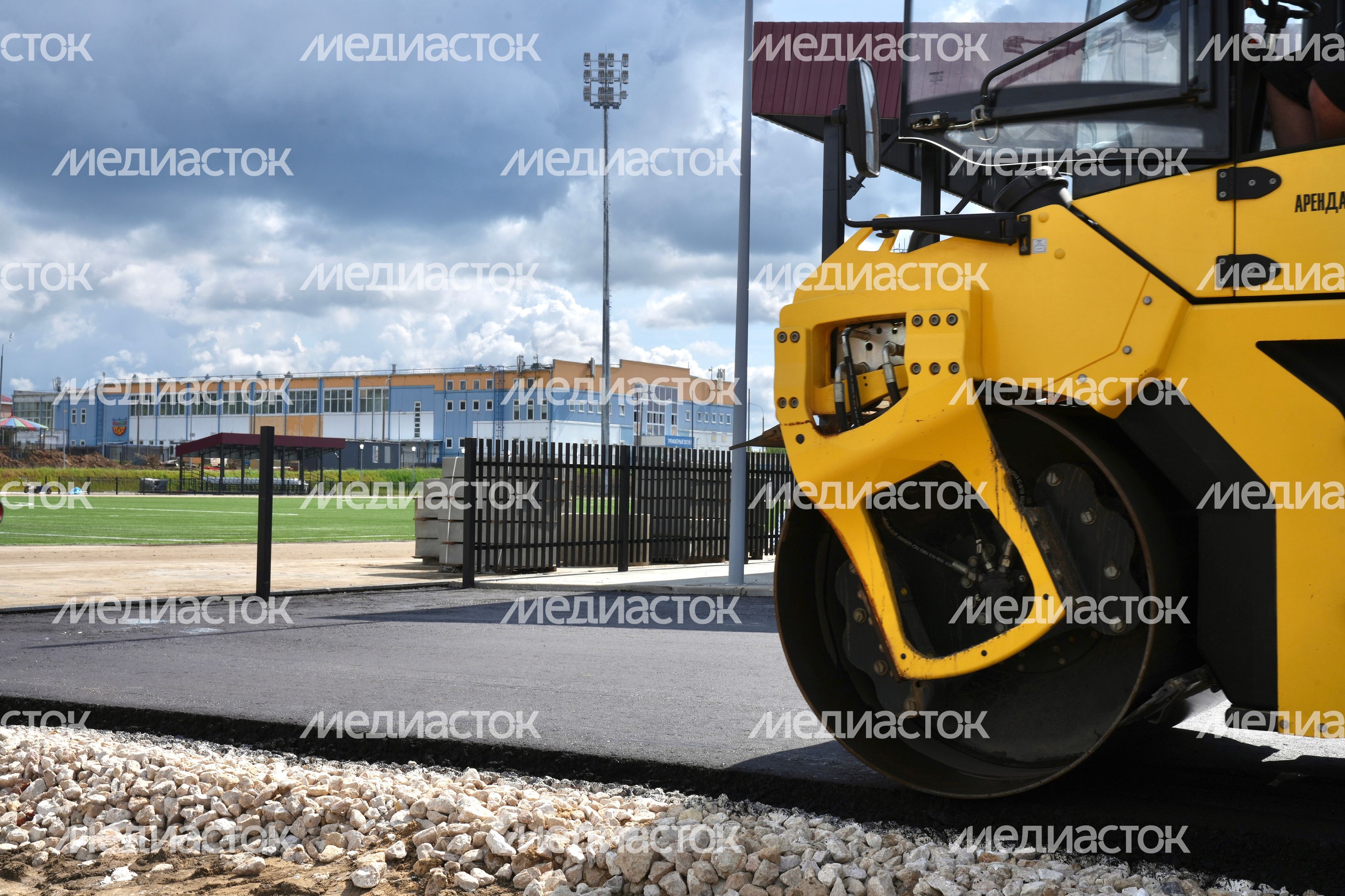 Реконструкция стадиона "Мещера" в Егорьевске