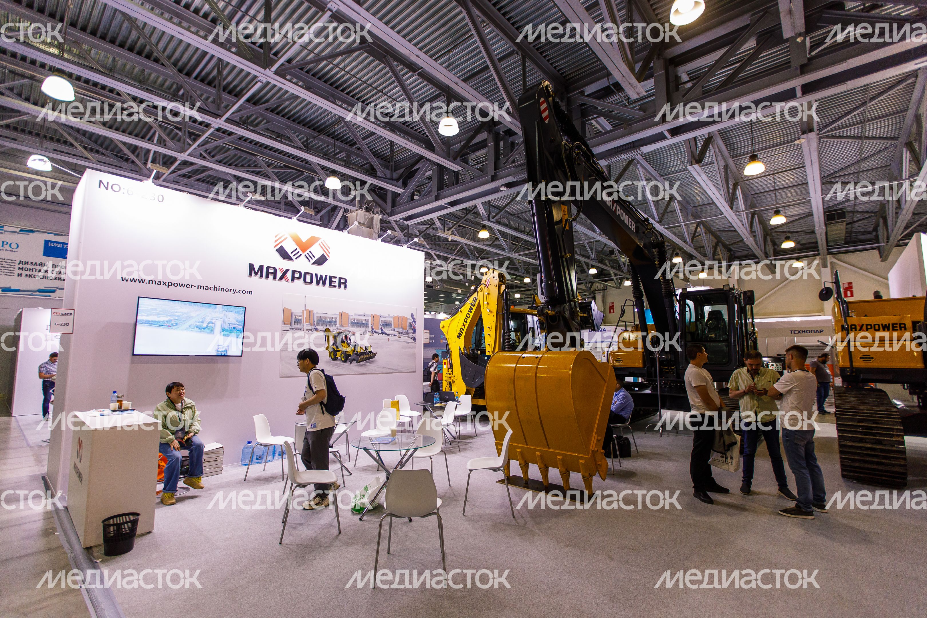 Выставка строительной техники и технологий CTT EXPO в красногорском МВЦ «Крокус Экспо»
