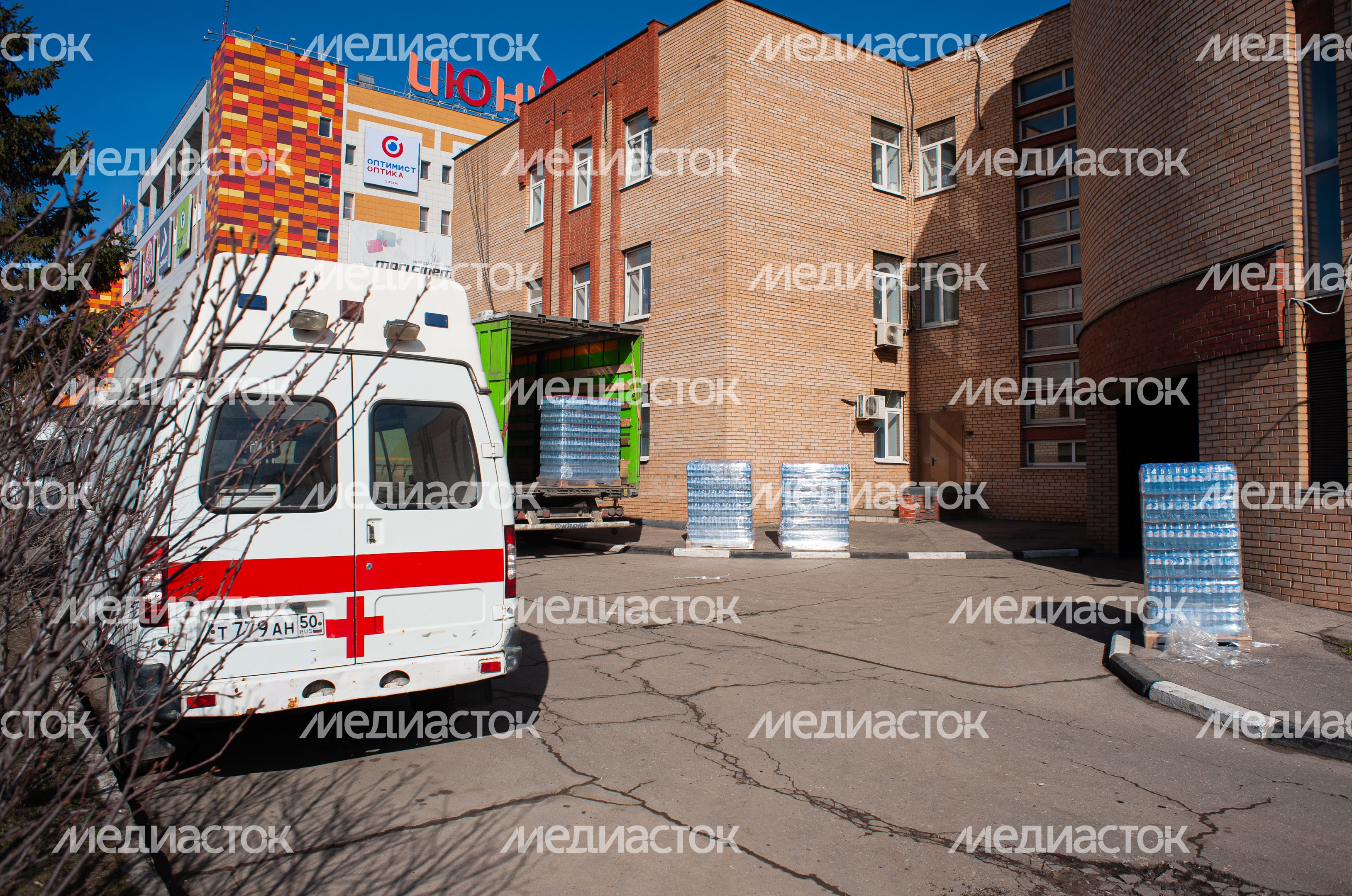 Благотворительная акция совместно с ОНФ в Московской областной станции скорой медицинской помощи города Красногорска