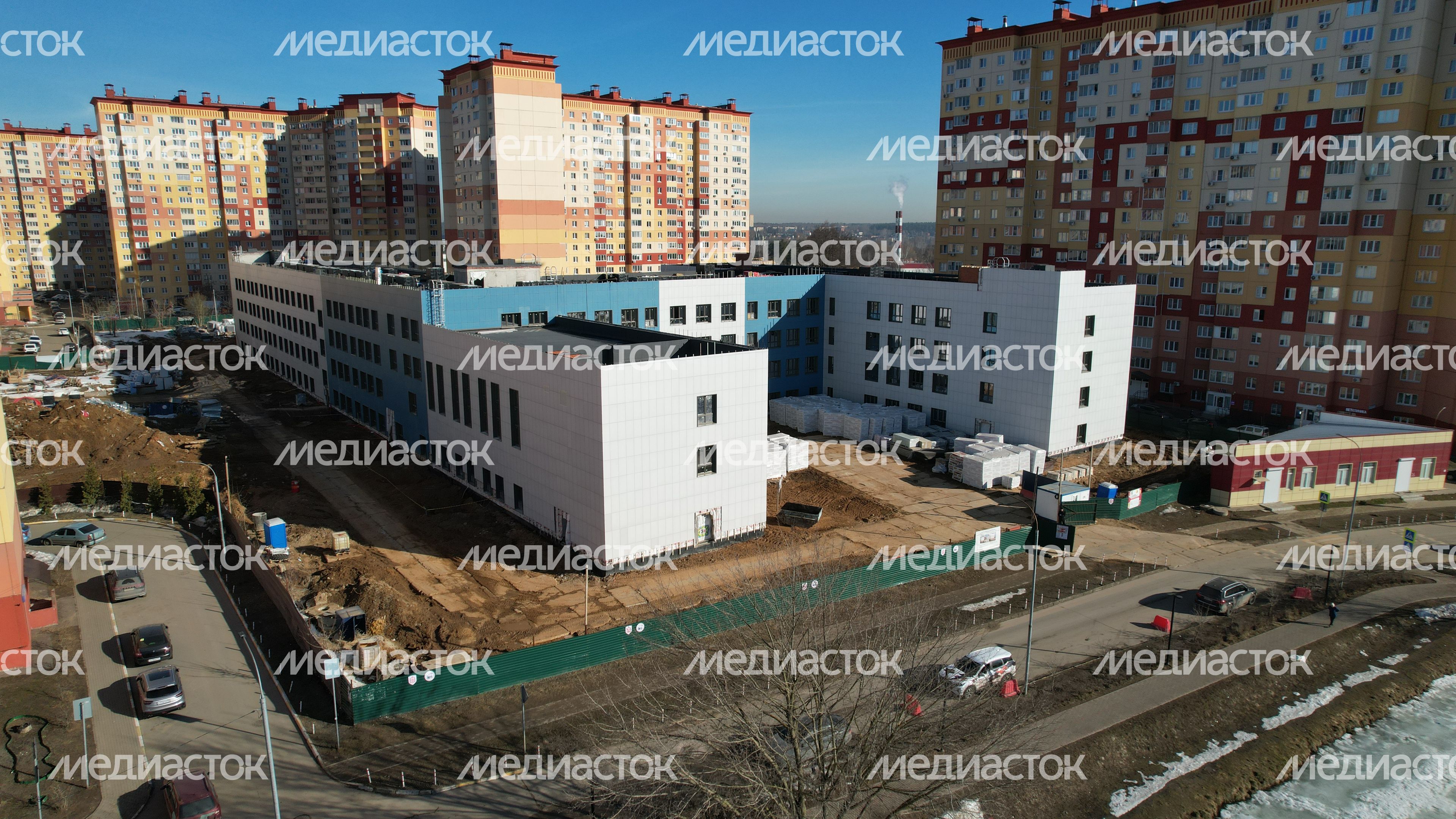 Строительство школы на 1100 мест в ЖК "Новые Островцы"