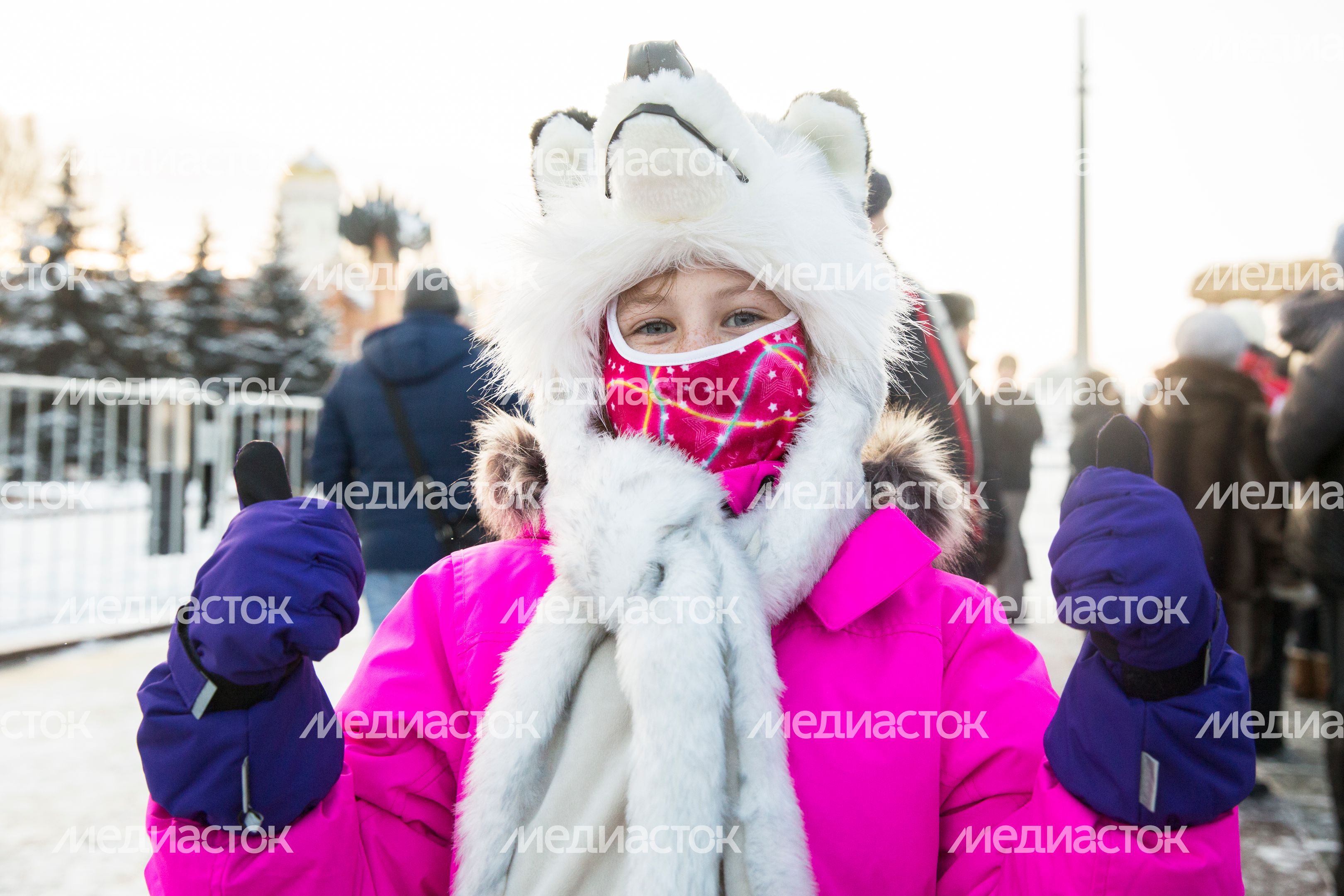 Рождественские гуляния в парке Победы в Москве Рождественские гуляния в парке Победы в Москве