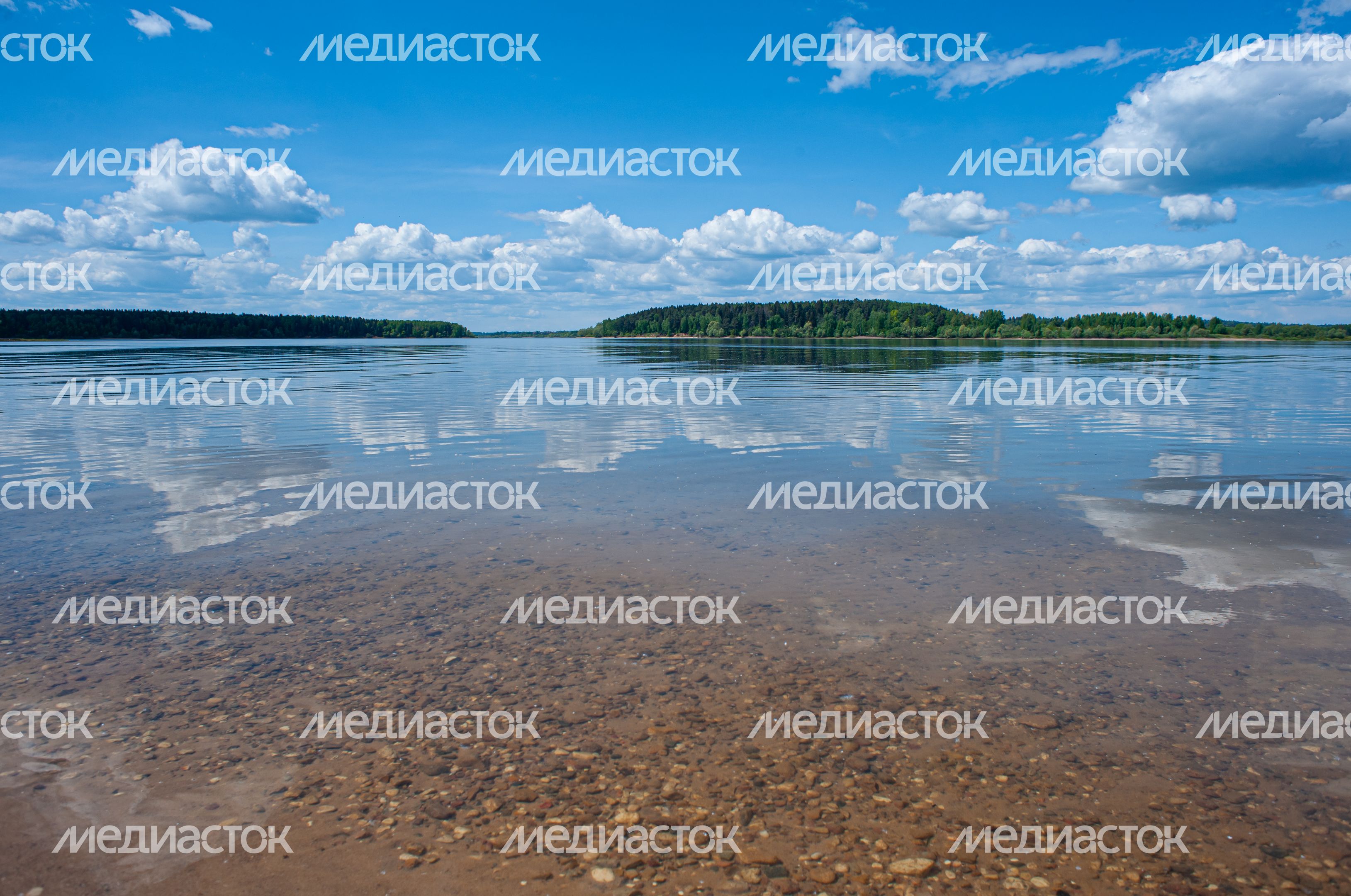 Весенние виды города Руза