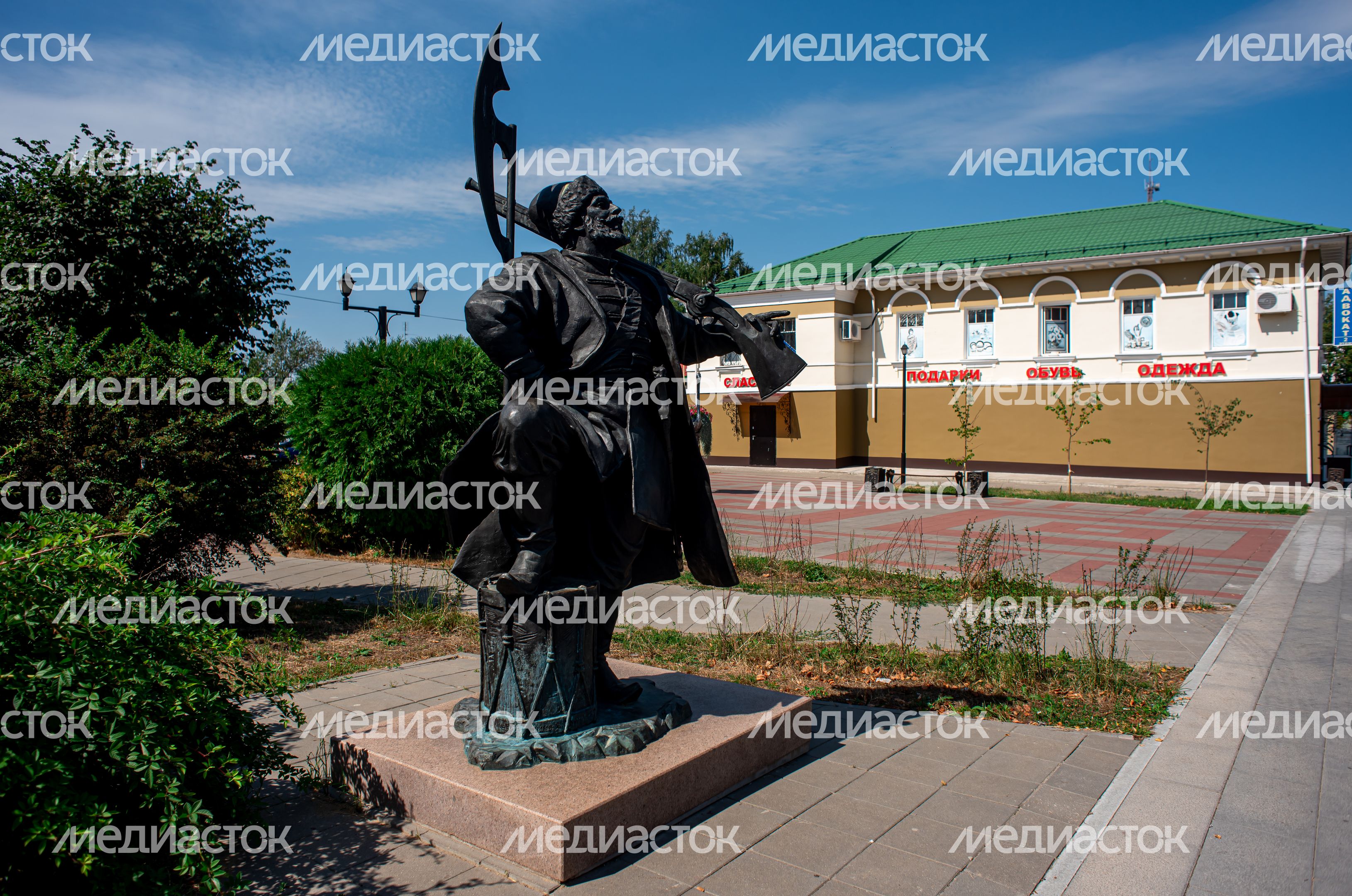 Летние виды города Кашира