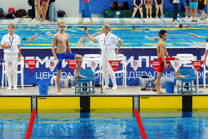 Чемпионат и Первенство Центрального федерального округа по плаванию во ДВВС «Руза»