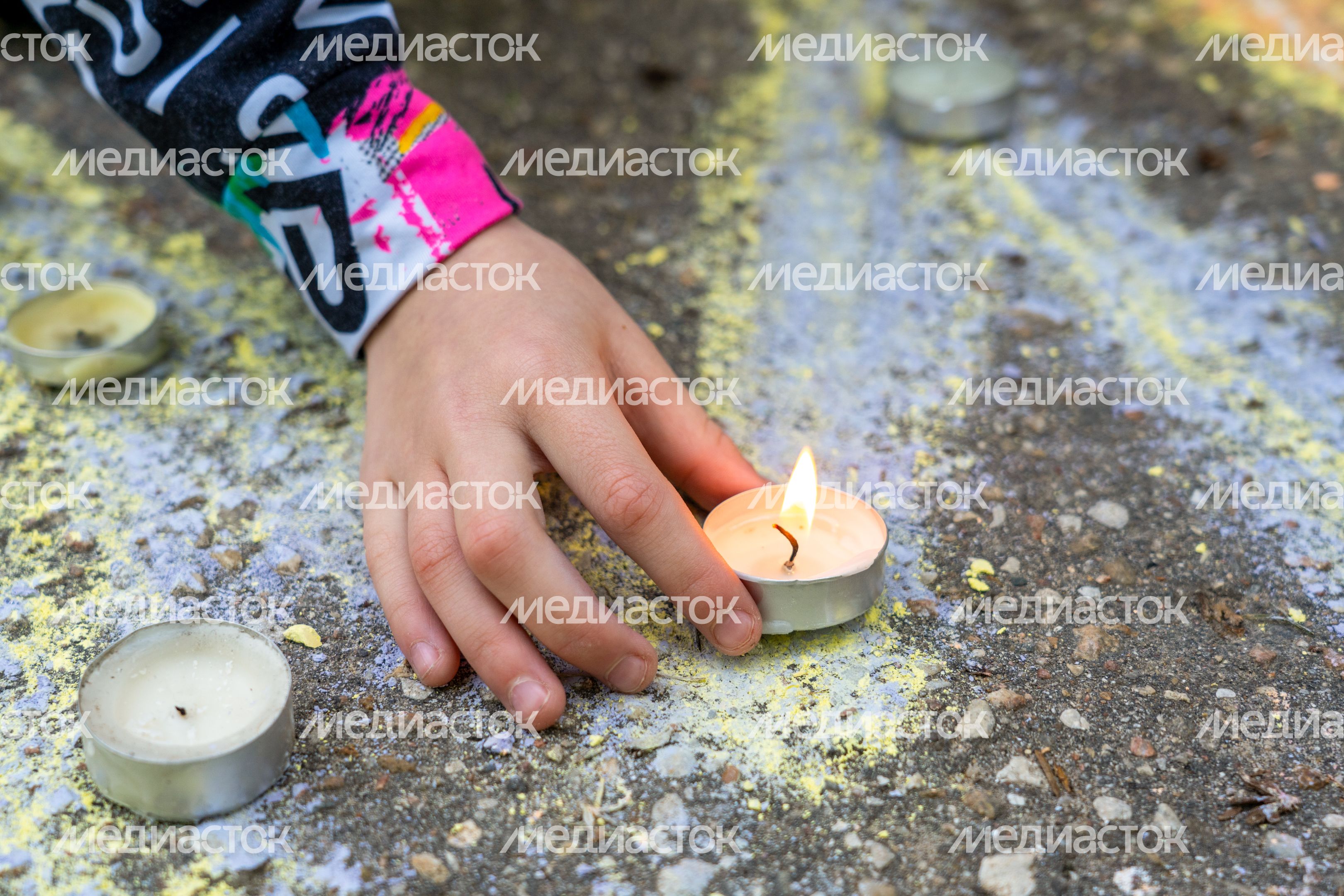 Акция «Свеча памяти» в Можайском округе Акция «Свеча памяти» в Можайском округе