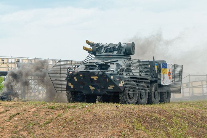 Реконструкция современных боевых действий в парке «Патриот» Одинцовского округа