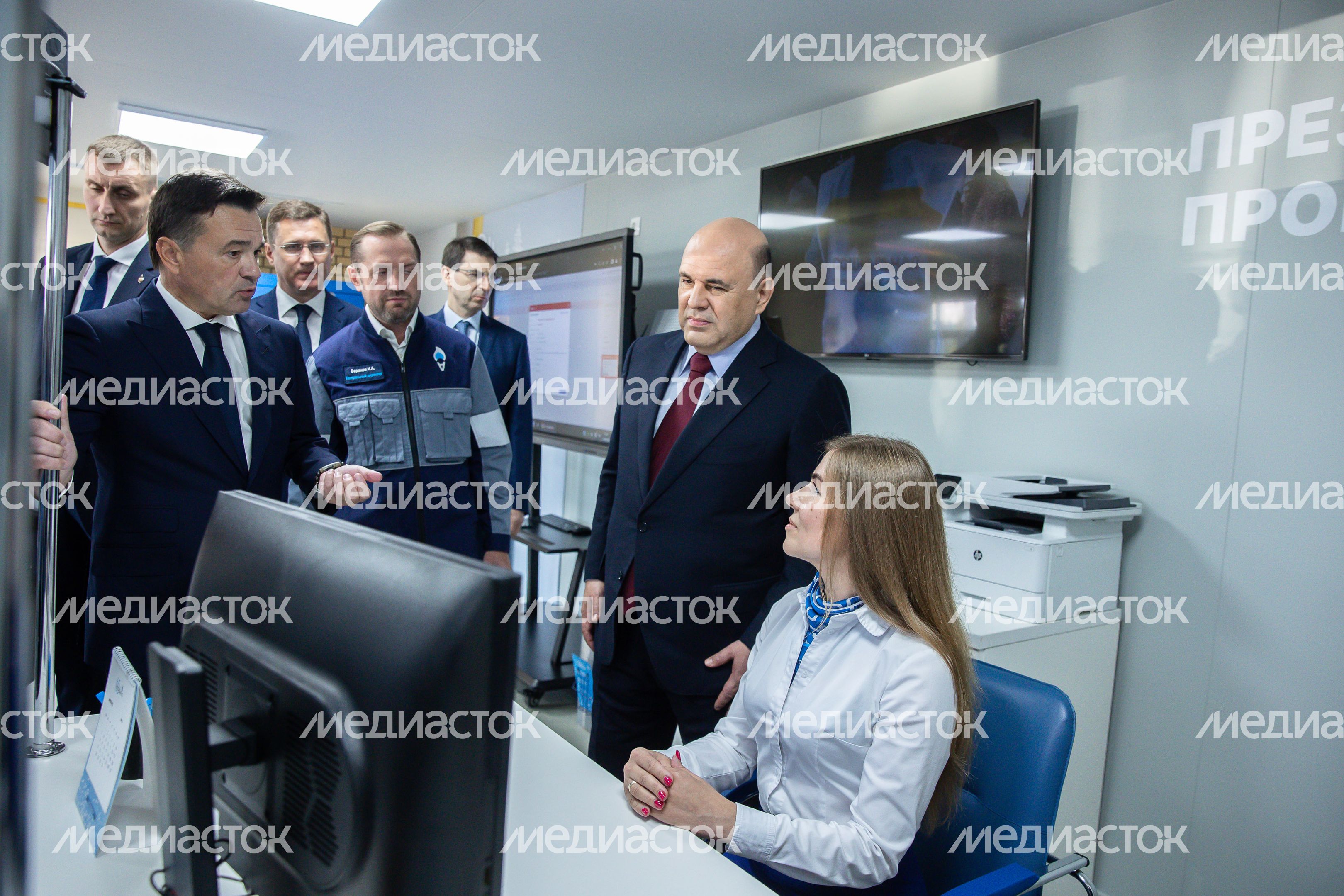 Встреча Губернатора Андрея Воробьева и Председателя Правительства РФ Михаила Мишустина Встреча Губернатора Андрея Воробьева и Председателя Правительства РФ Михаила Мишустина