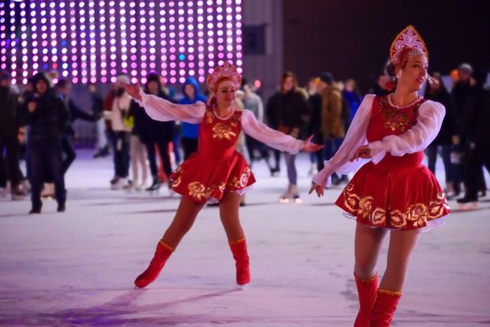 Открытие зимнего сезона в парке Сокольники