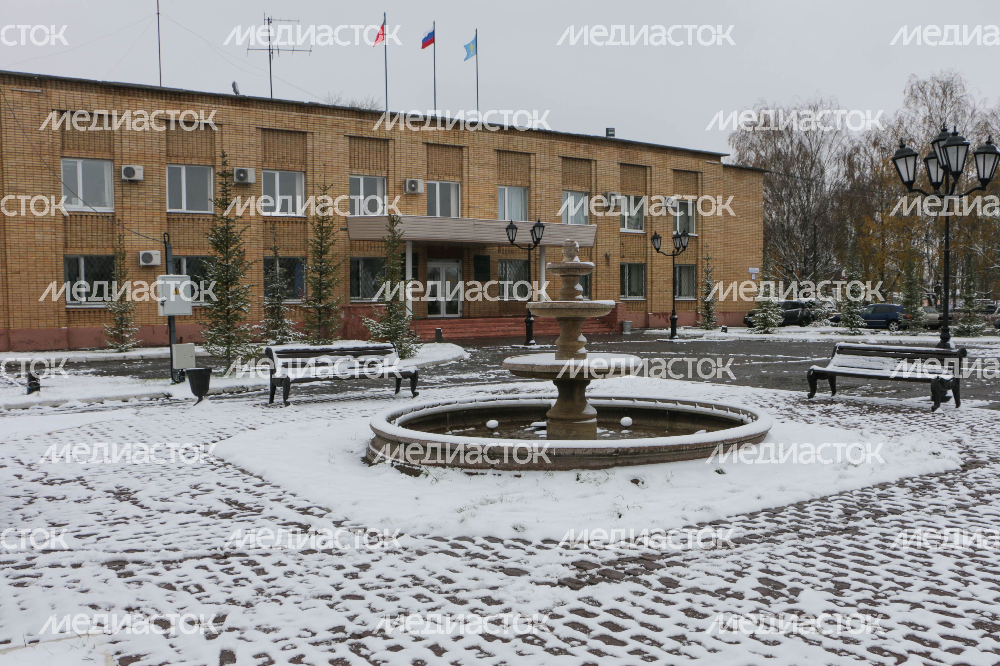 Первый снег в Лотошино