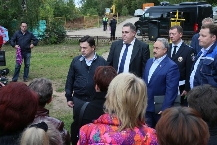А. Воробьев посетил с рабочим визитом Можайский район