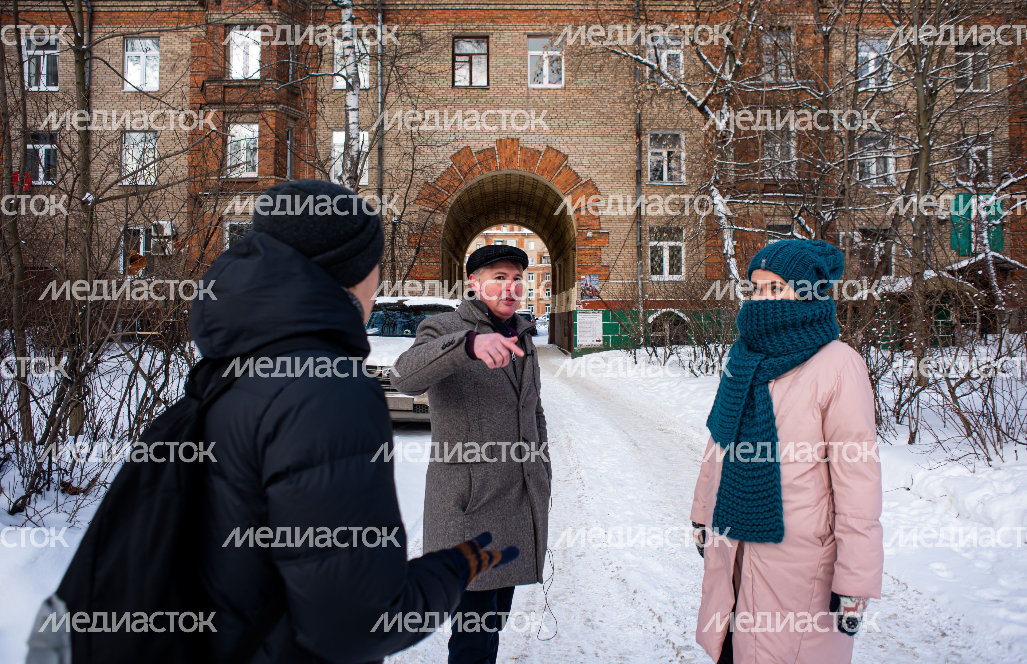 Зимние виды города Жуковский