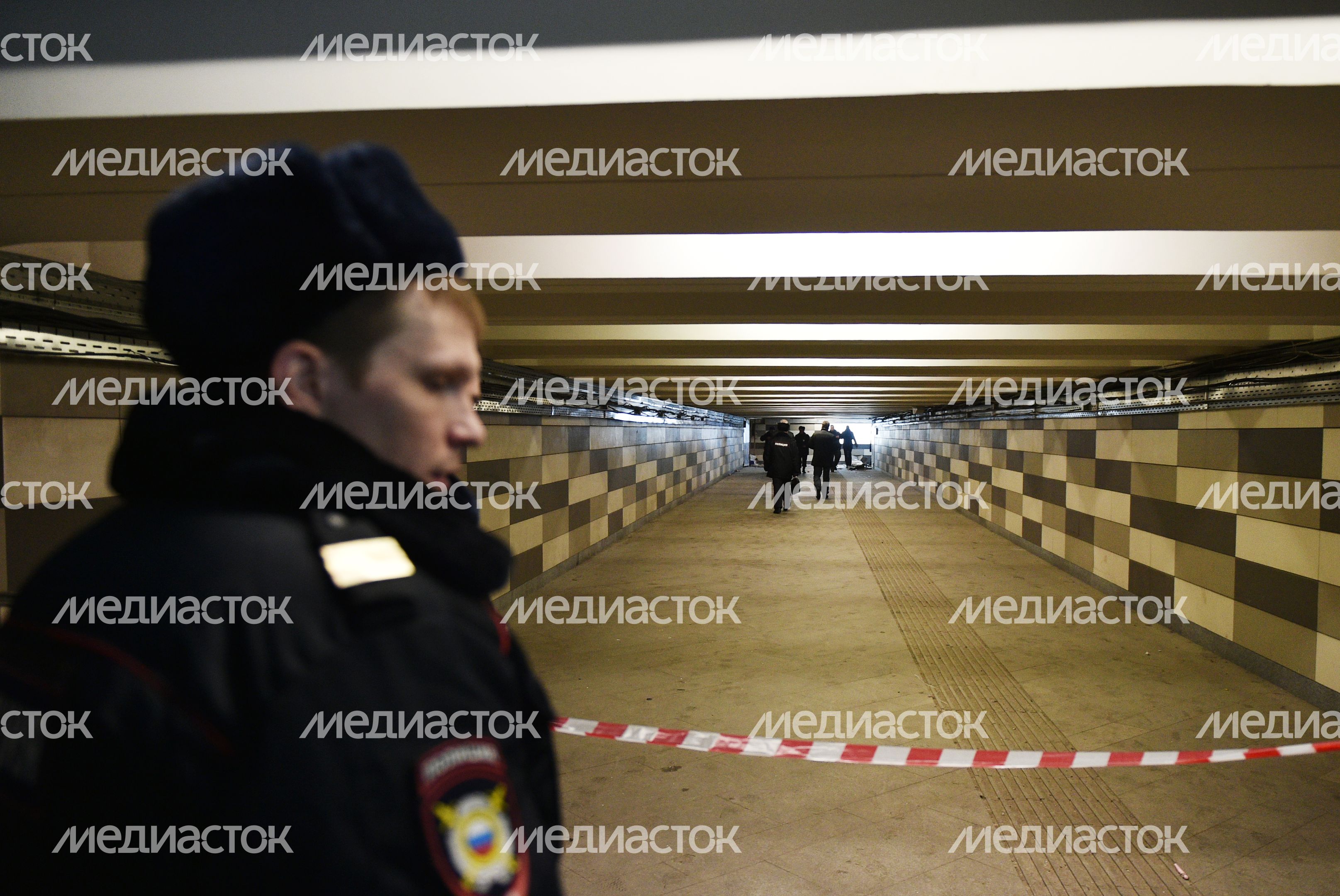 Взрыв газового баллона у метро "Коломенская"