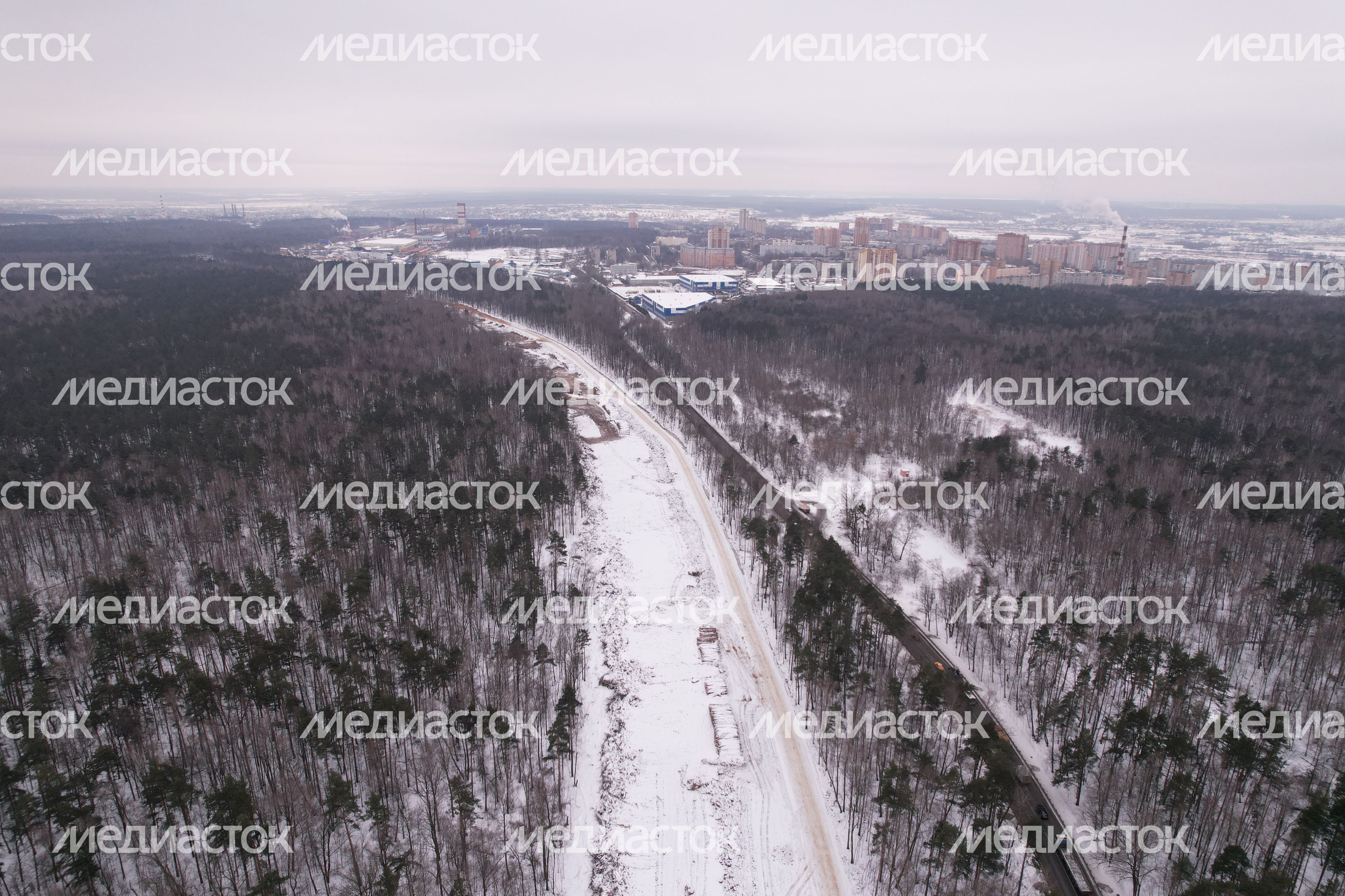 Проверка хода строительства Южно-Лыткаринской автодороги (ЮЛА) Губернатором Подмосковья