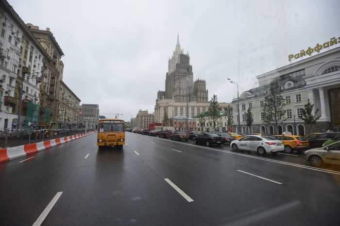 Выставка ретротехники ко Дню московского транспорта