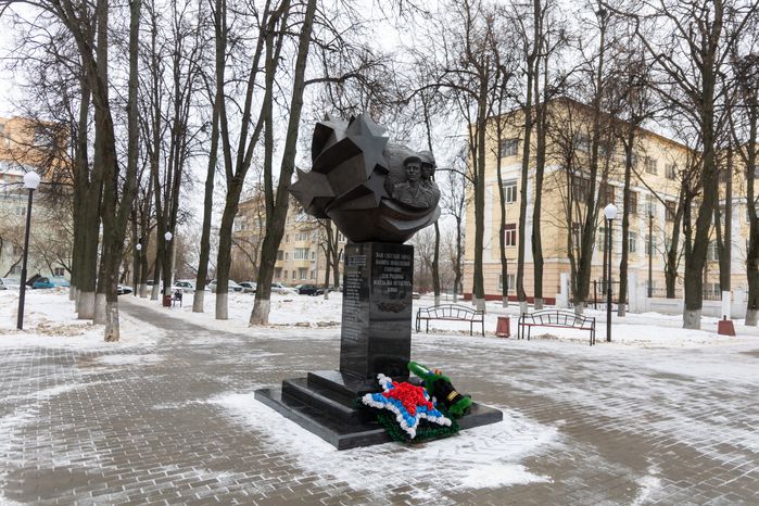 Мемориал погибшим в Афганистане и Чечне