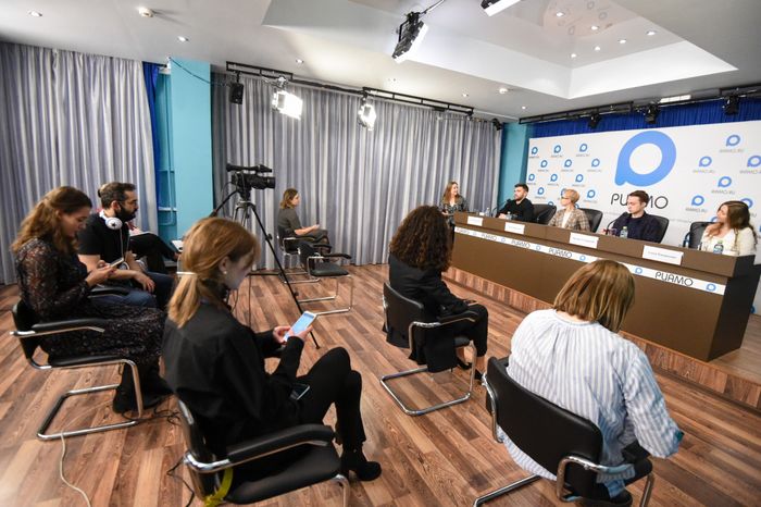 Пресс-конференция, посвященная старту благотворительного проекта «Добро между строк»