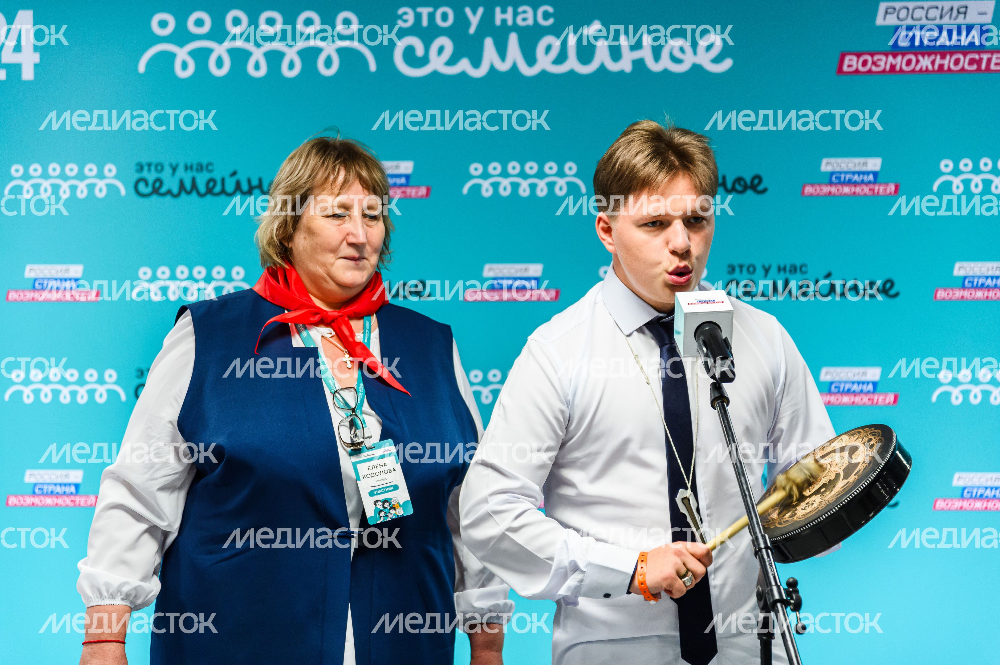 Окружной полуфинал конкурса "Это у нас семейное"