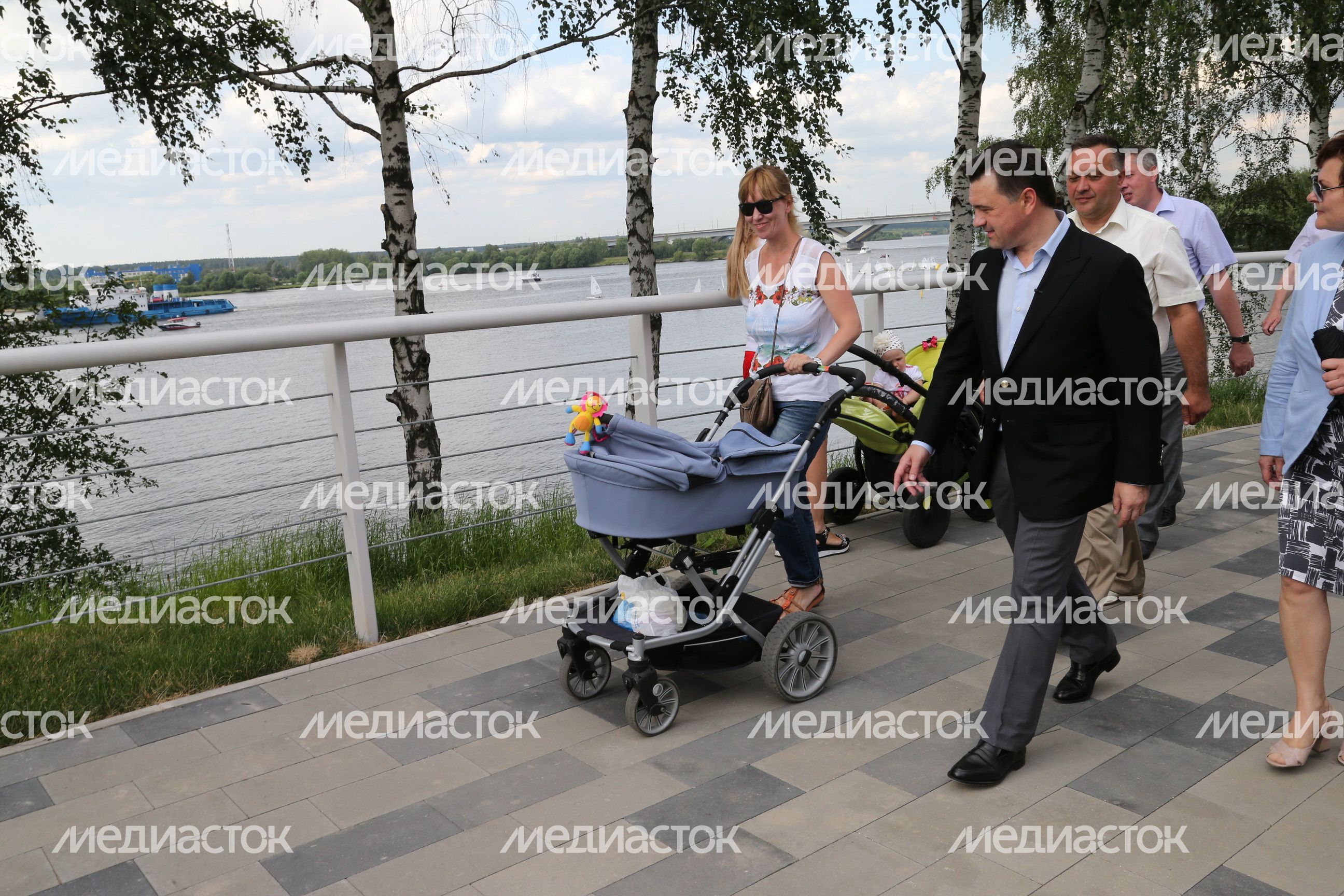 А. Воробьев посетил с рабочим визитом Долгопрудный