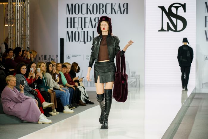 Одежда подмосковного бренда NS на подиуме Московской недели моды