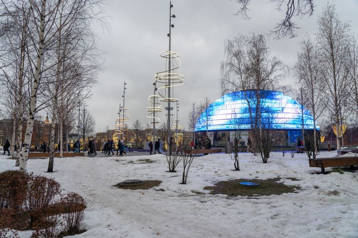 Дни Московской области в парке "Зарядье" в Москве