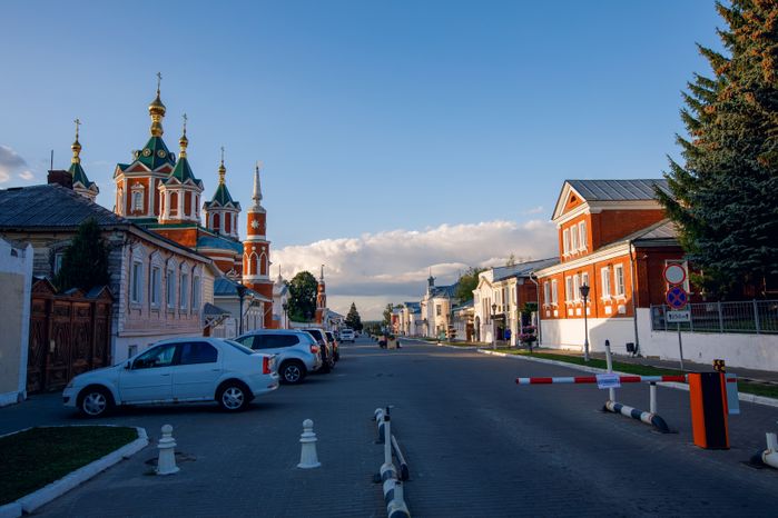 Коломна. Виды города. Осень