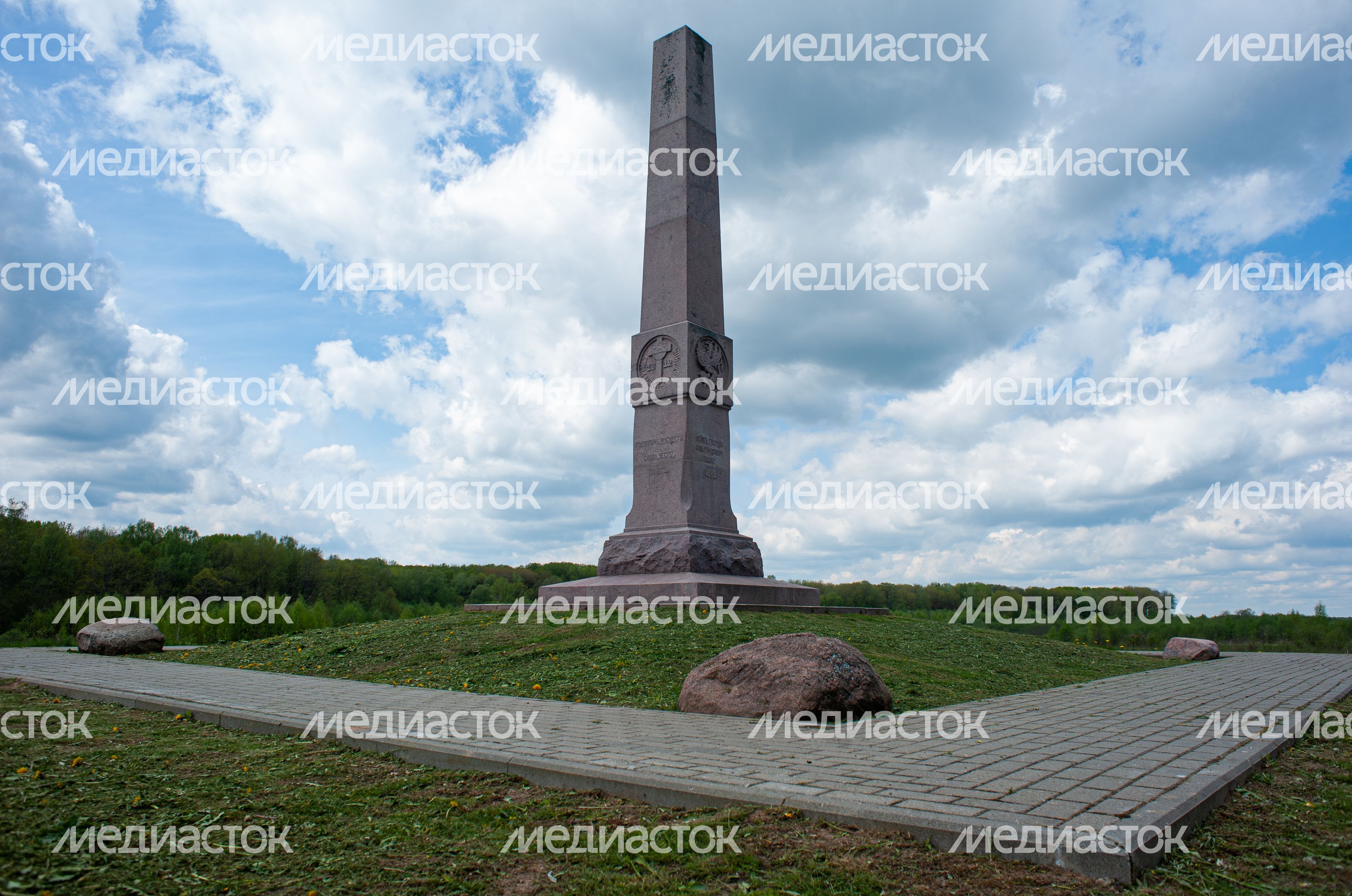 Весенние виды Музея-заповедника Бородинское поле