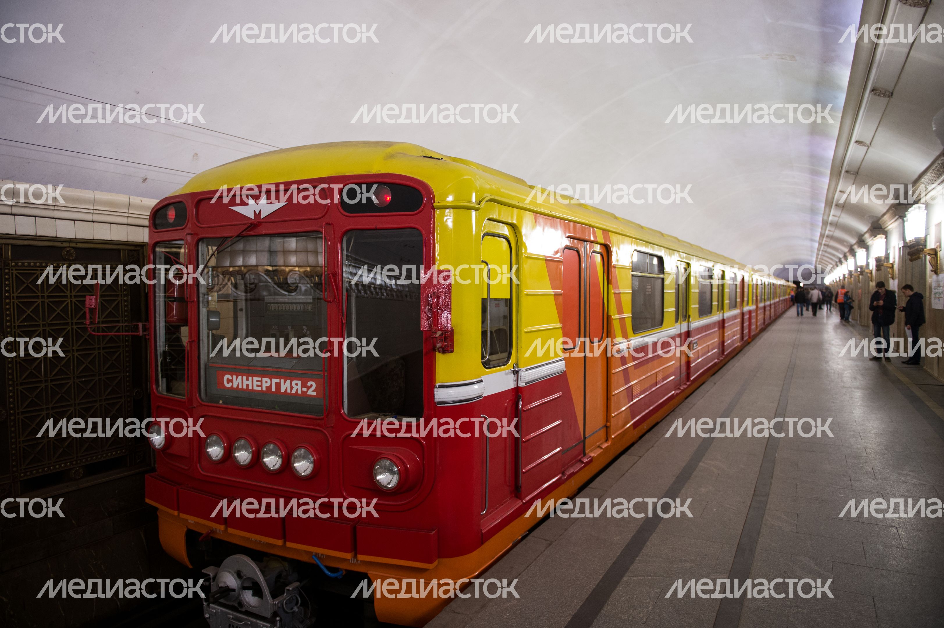 Диагностический поезд «Синергия 2» в Московском метрополитене Диагностический поезд «Синергия 2» в Московском метрополитене