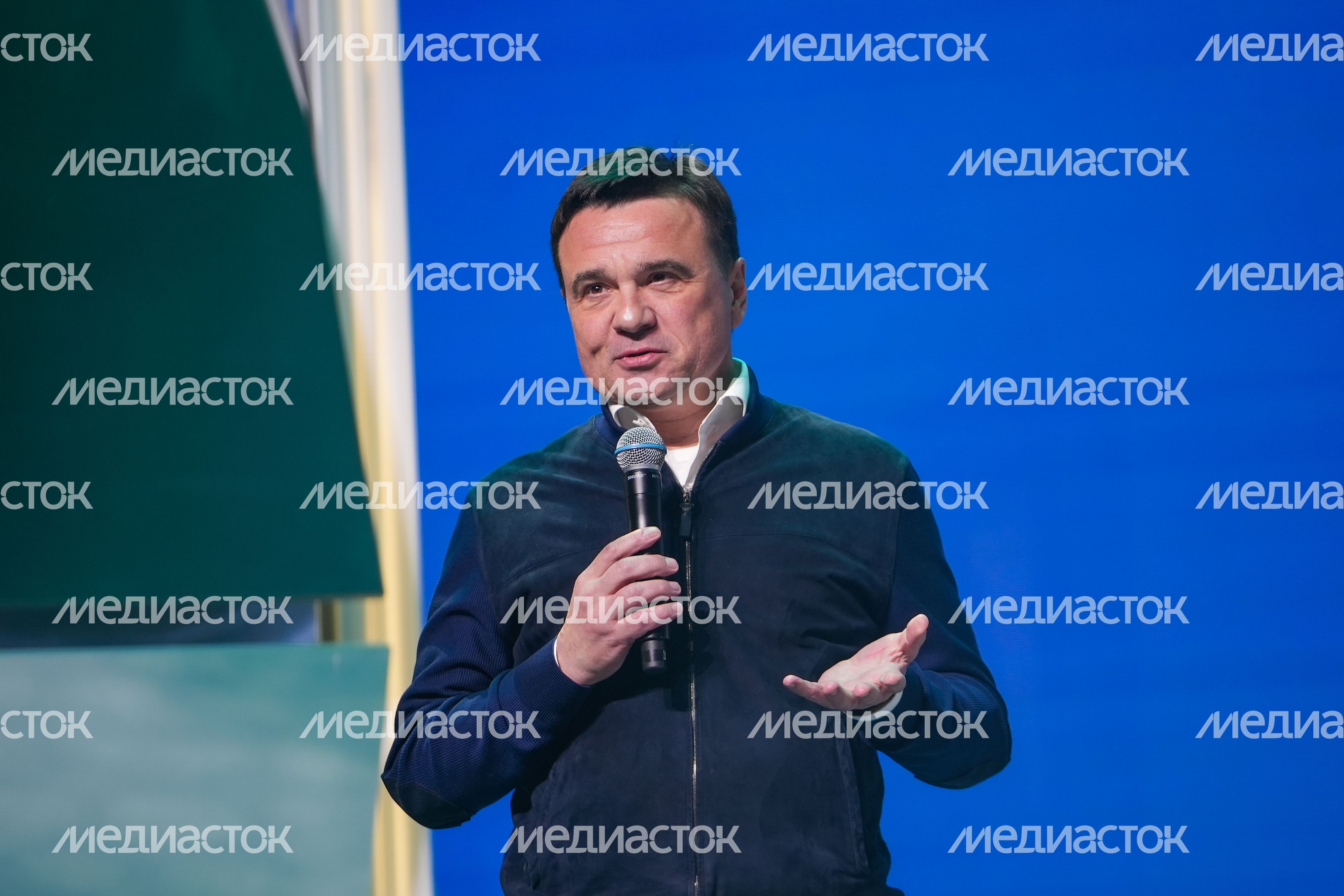 Андрей Воробьев на открытии Всероссийской олимпиады школьников