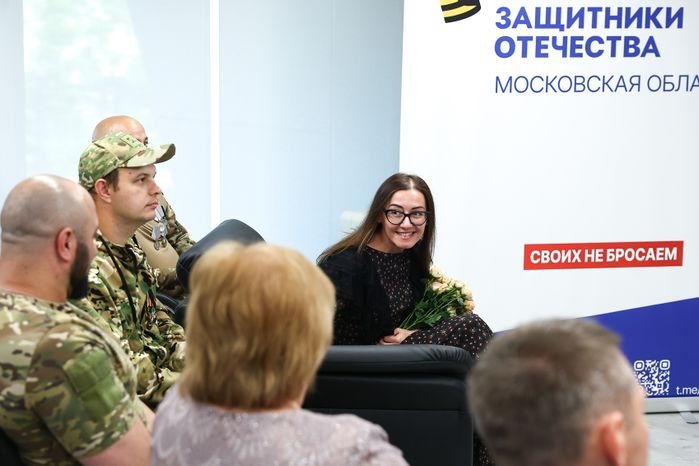 Кетеван Швелидзе на годовщине открытия Фонда «Защитники Отечества»