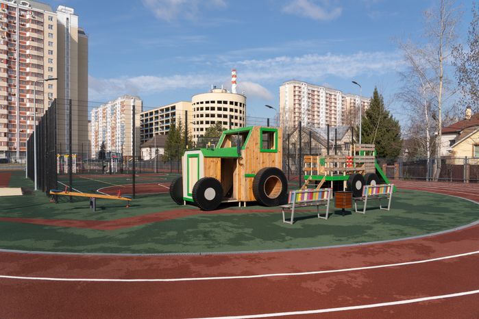 Новый корпус Немчиновского лицея в Одинцово