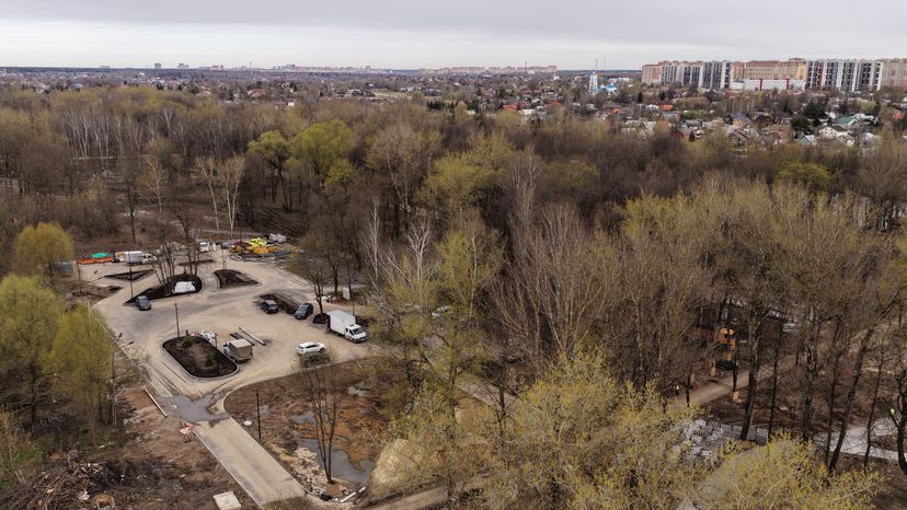 Благоустройство Центрального парка в Щелково