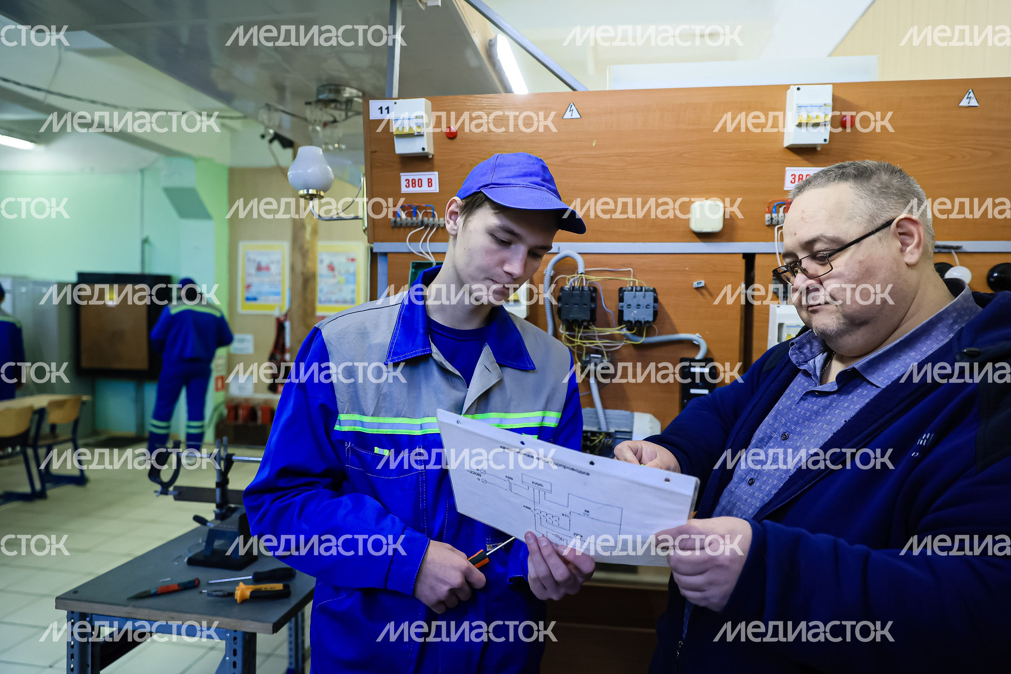 Посещение Губернатором Павлово-Посадского Техникума