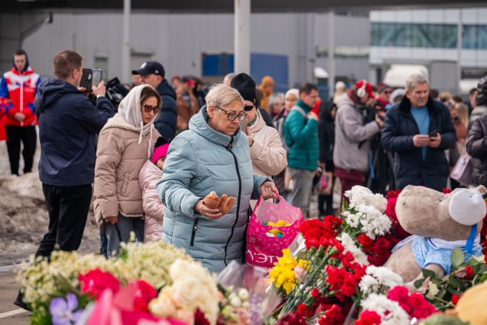 Мемориал памяти погибших в «Крокус Сити Холле» в Красногорске