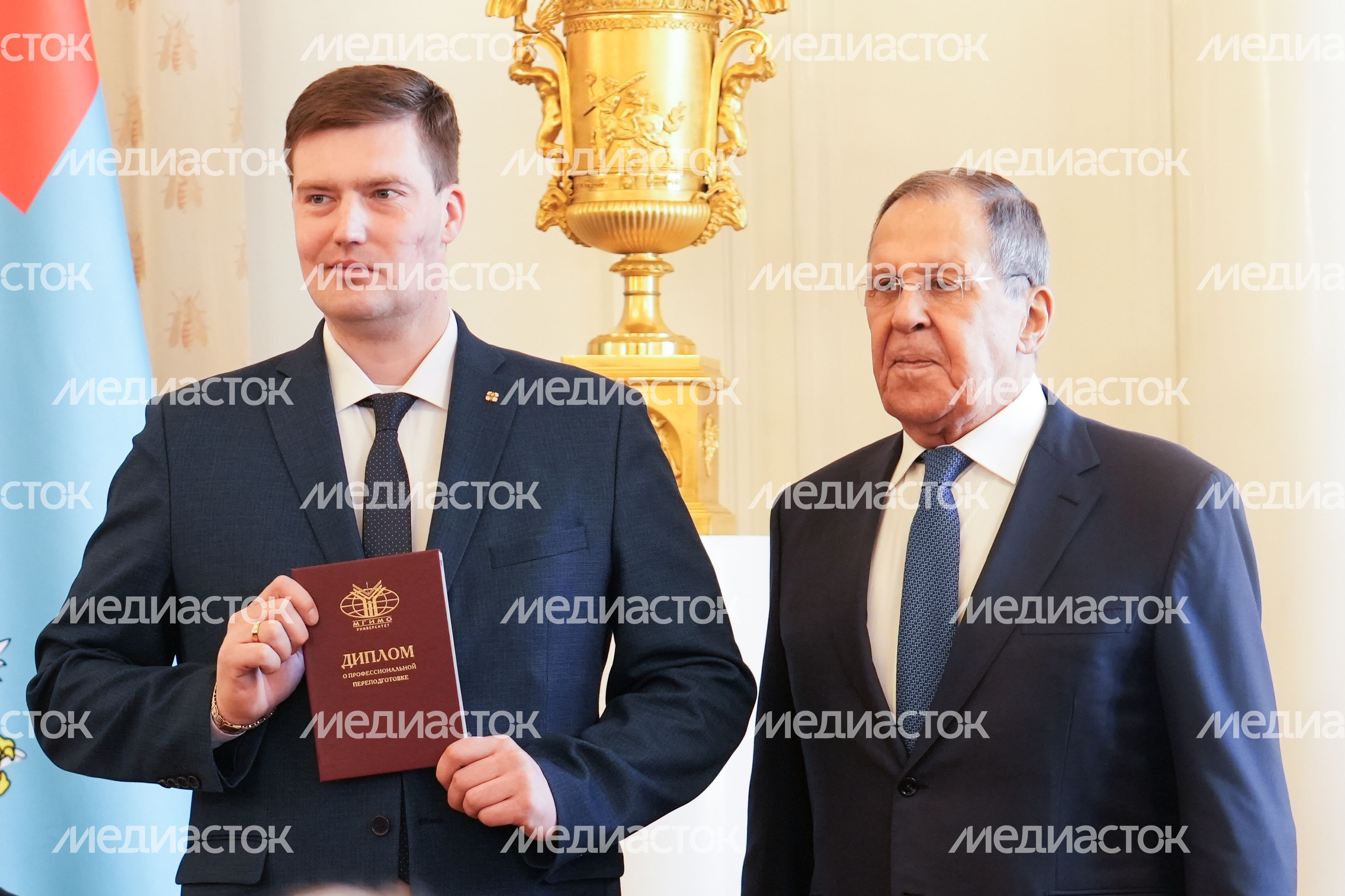 В МИДе вручили дипломы ветеранам СВО, прошедшим обучение для работы на госслужбе В МИДе вручили дипломы ветеранам СВО, прошедшим обучение для работы на госслужбе