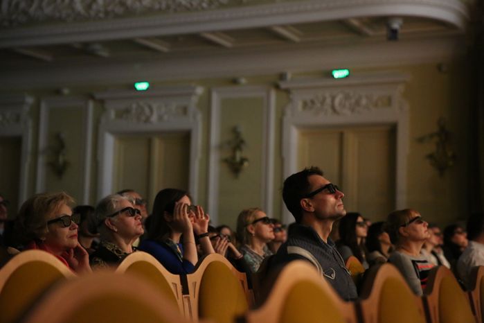 Концерт классической музыки с 3D визуализацией в Московской консерватории