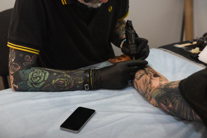 Открытие фестиваля «Russian Tattoo Expo» в Москве