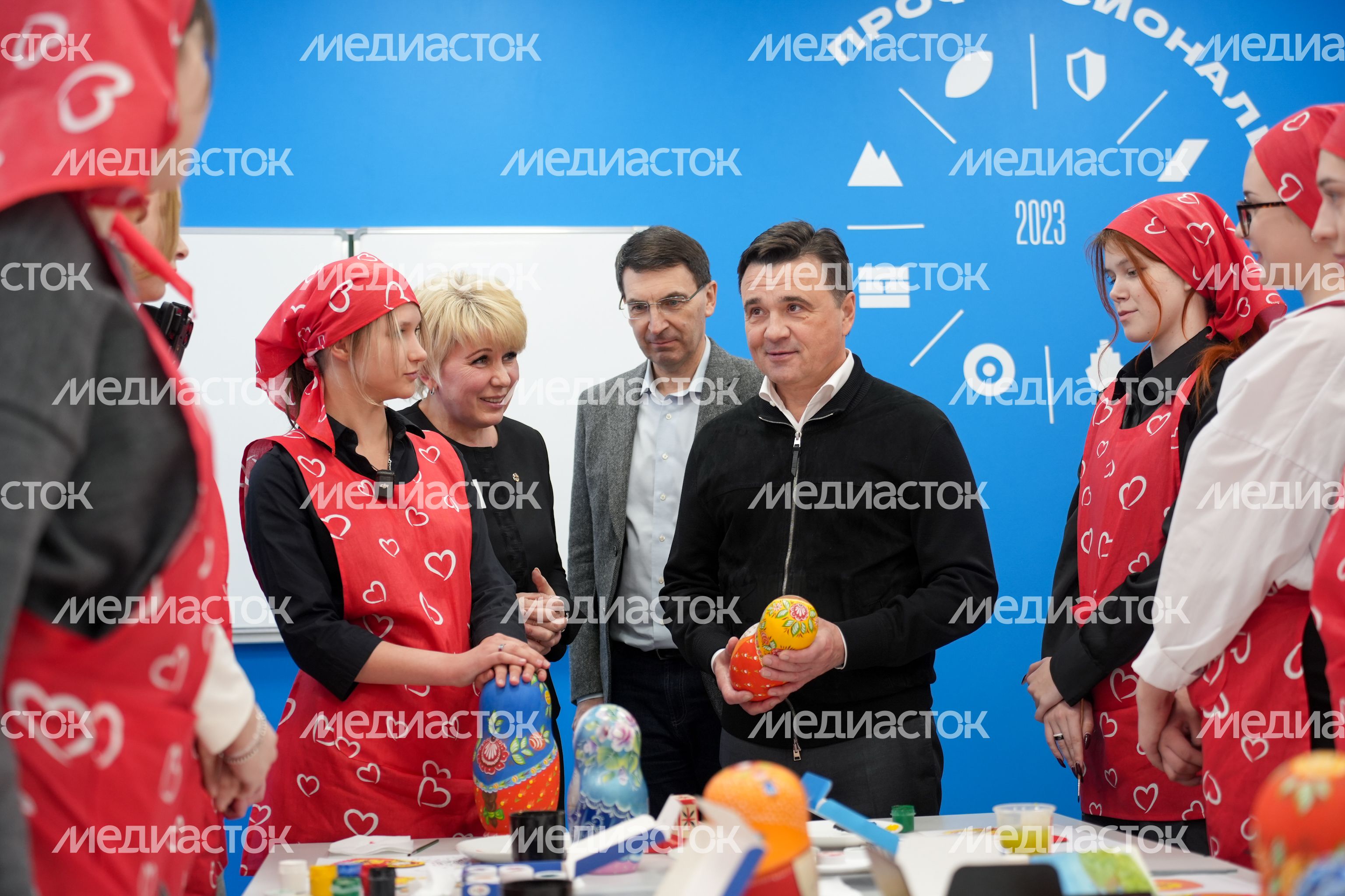 Андрей Воробьев и Игорь Щеголев посетили Дмитровский техникум Андрей Воробьев и Игорь Щеголев посетили Дмитровский техникум