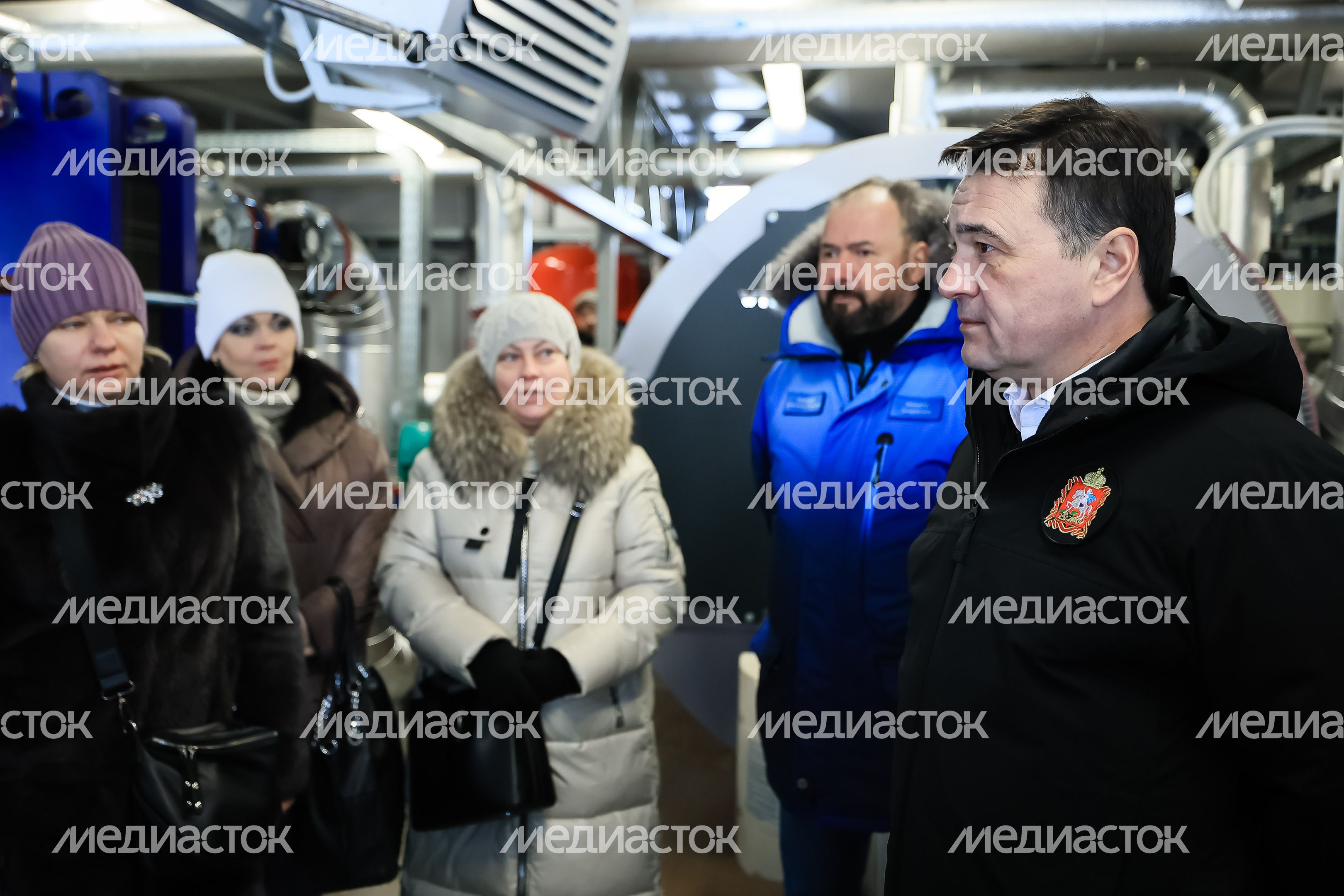 Посещение губернатором котельной в Ликине-Дулеве
