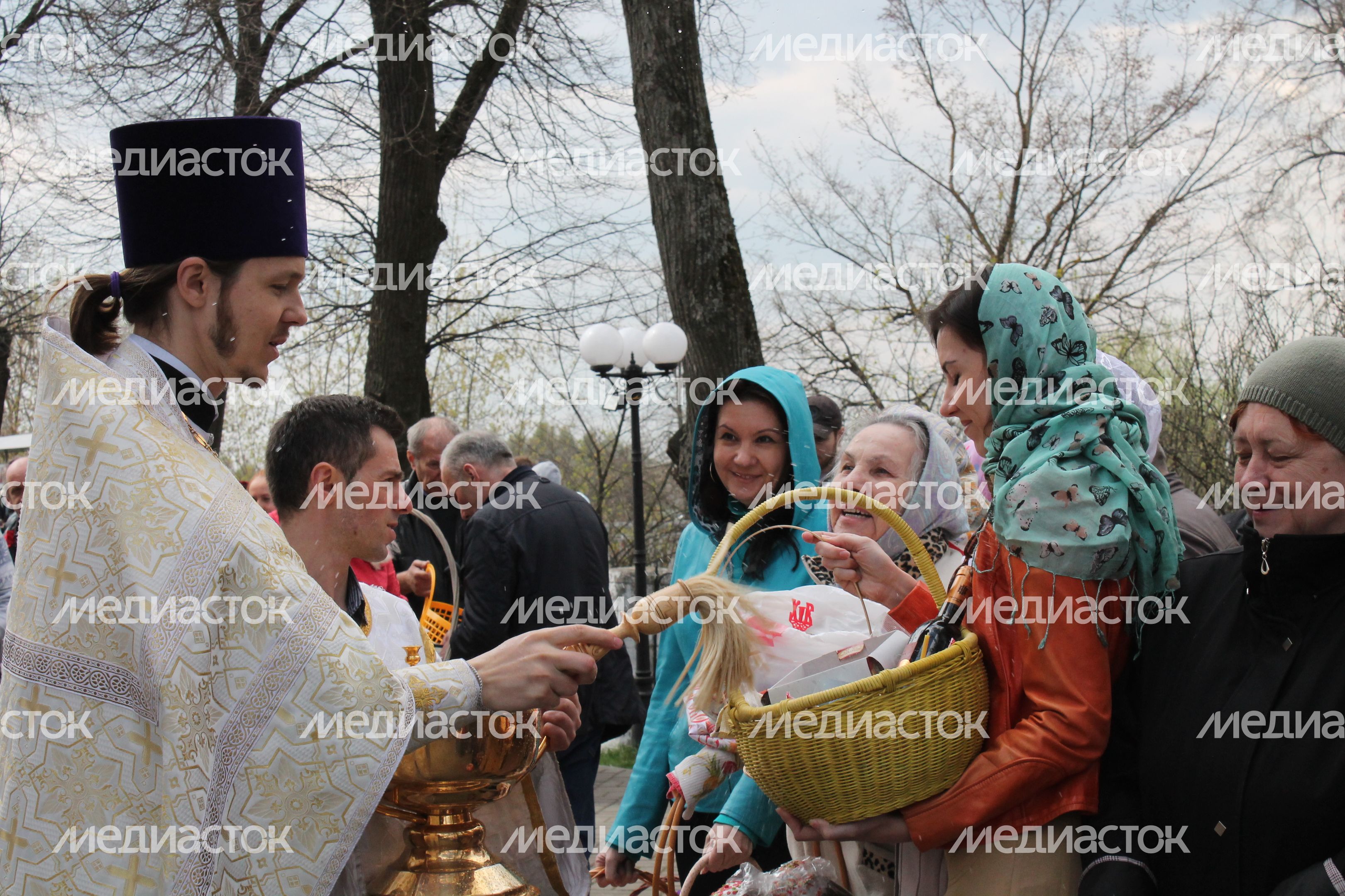 Празднование Пасхи в Звенигороде