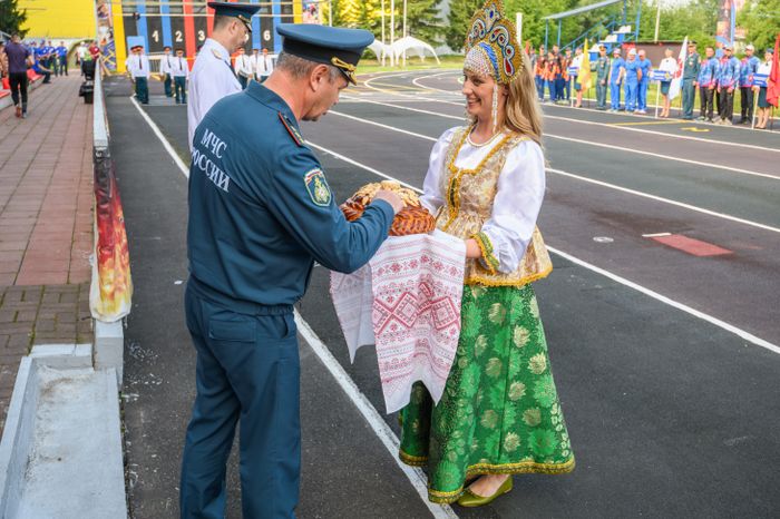Соревнования по пожарно-спасательному спорту среди специальных управлений МЧС России