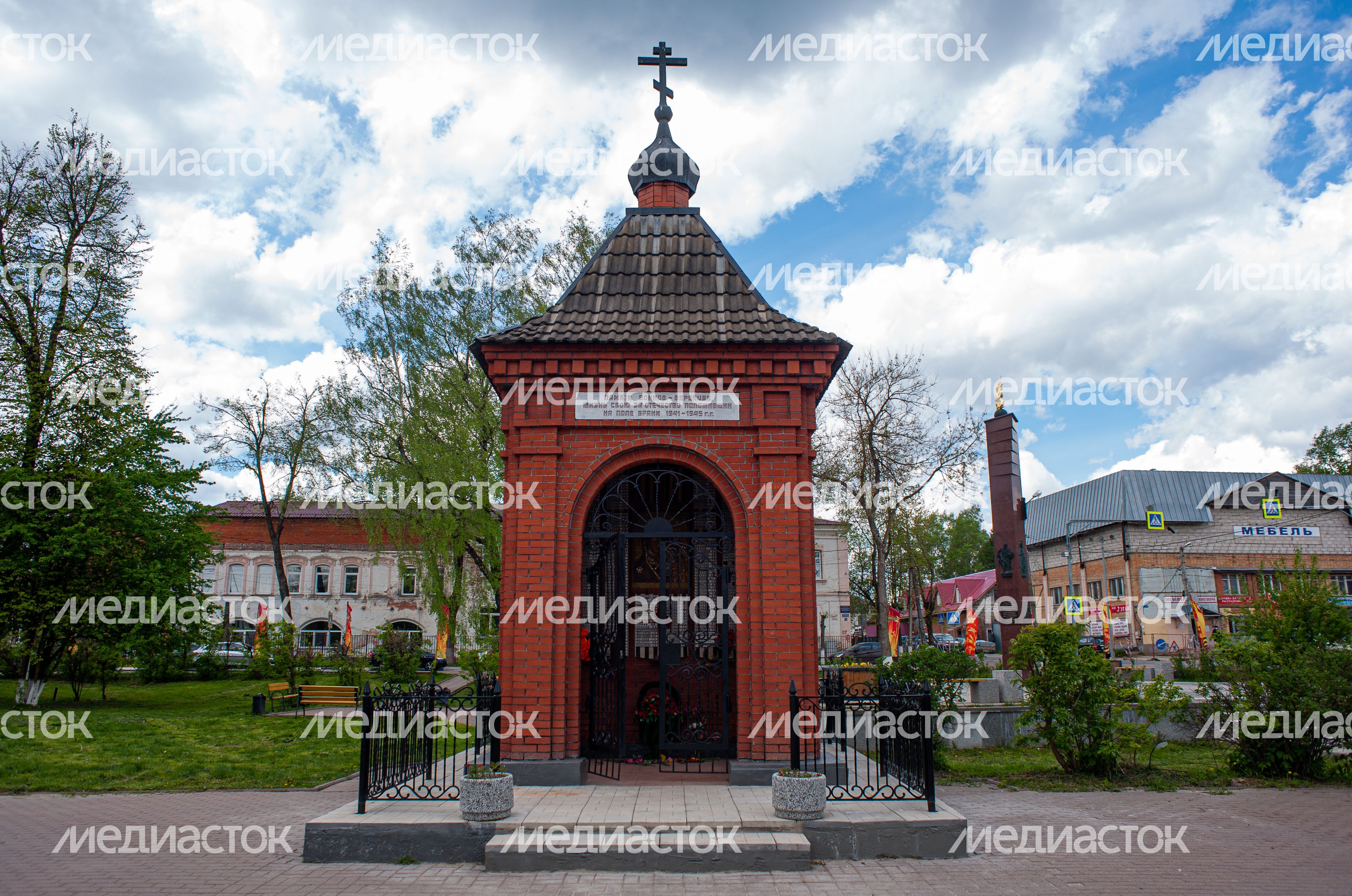 Весенние виды города Верея